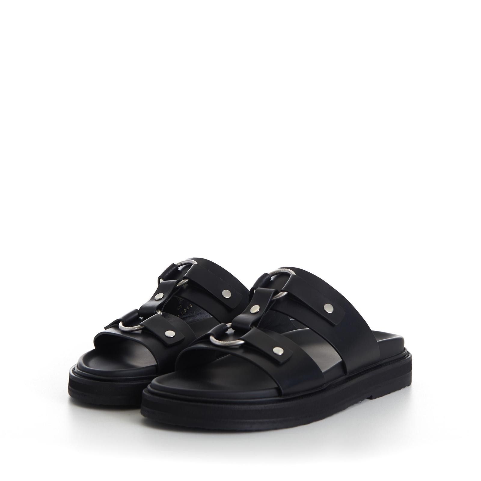 Celine Celine Tippi Leather Sandals Size US 7 / EU 40 - 2 Thumbnail