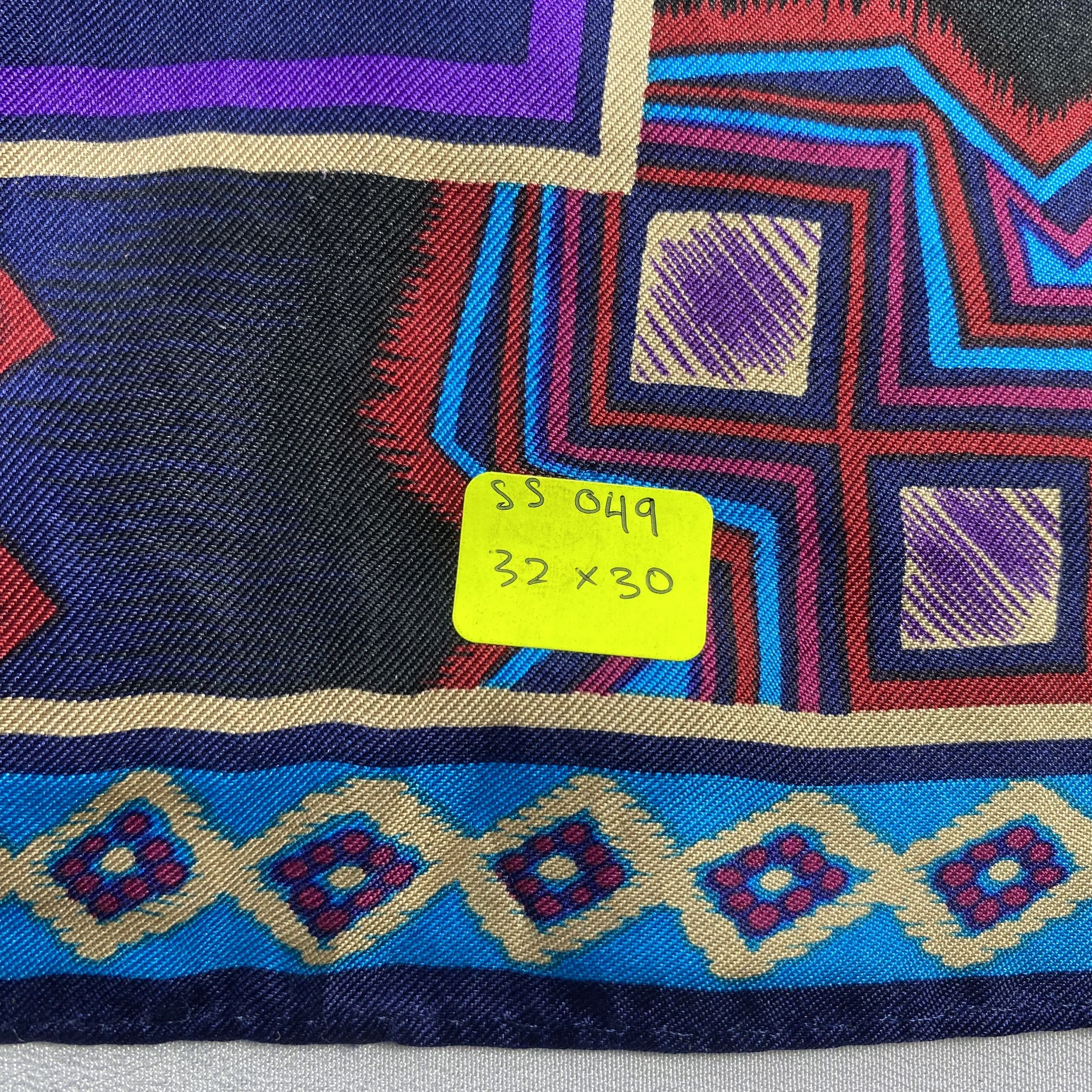 Japanese Brand × Vintage Vintage Japanese Brand Flora Silk Scarf SS049 Size ONE SIZE - 7 Thumbnail
