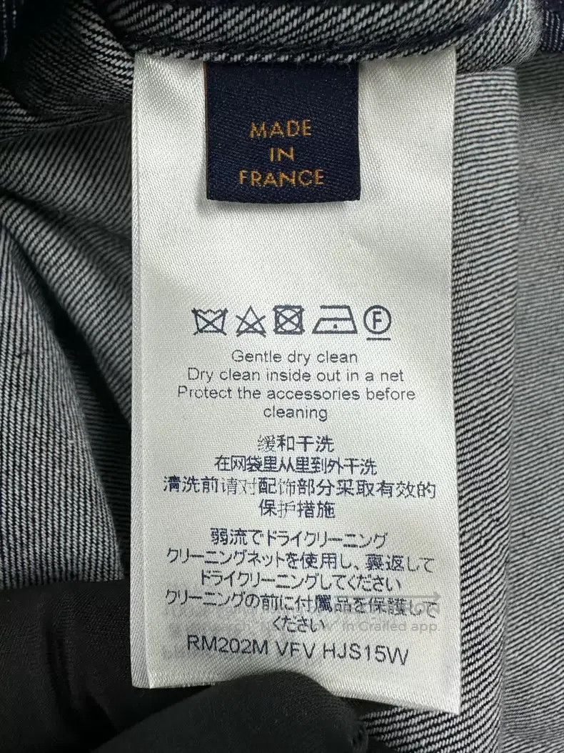 Louis Vuitton Louis Vuitton Dark Blue Wheatear Denim Baseball Short Slee Size US S / EU 44-46 / 1 - 4 Thumbnail