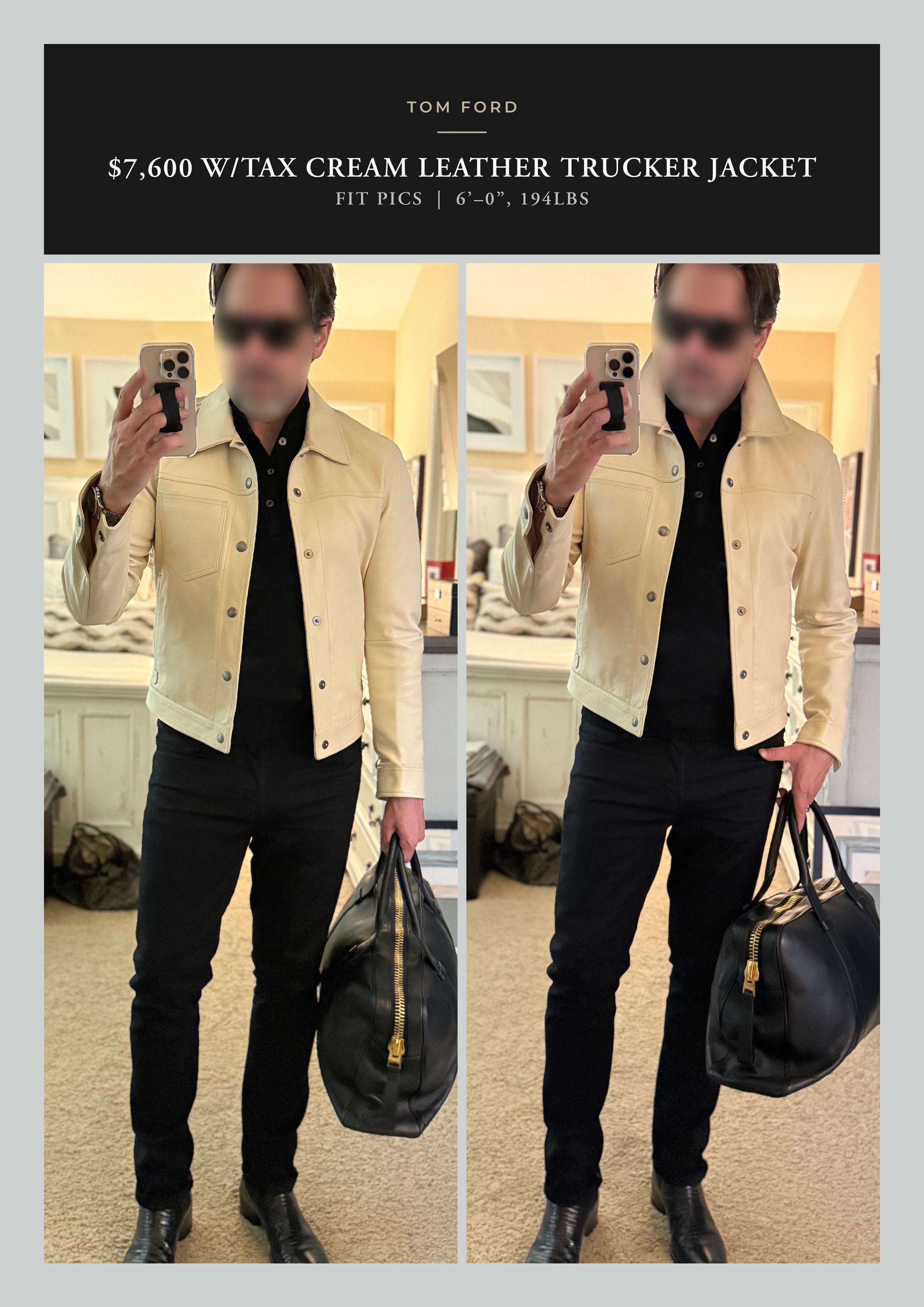 Tom Ford This Is the One, Actual Runway Piece! Ultra Rare $7,600 Size US M / EU 48-50 / 2 - 17 Thumbnail