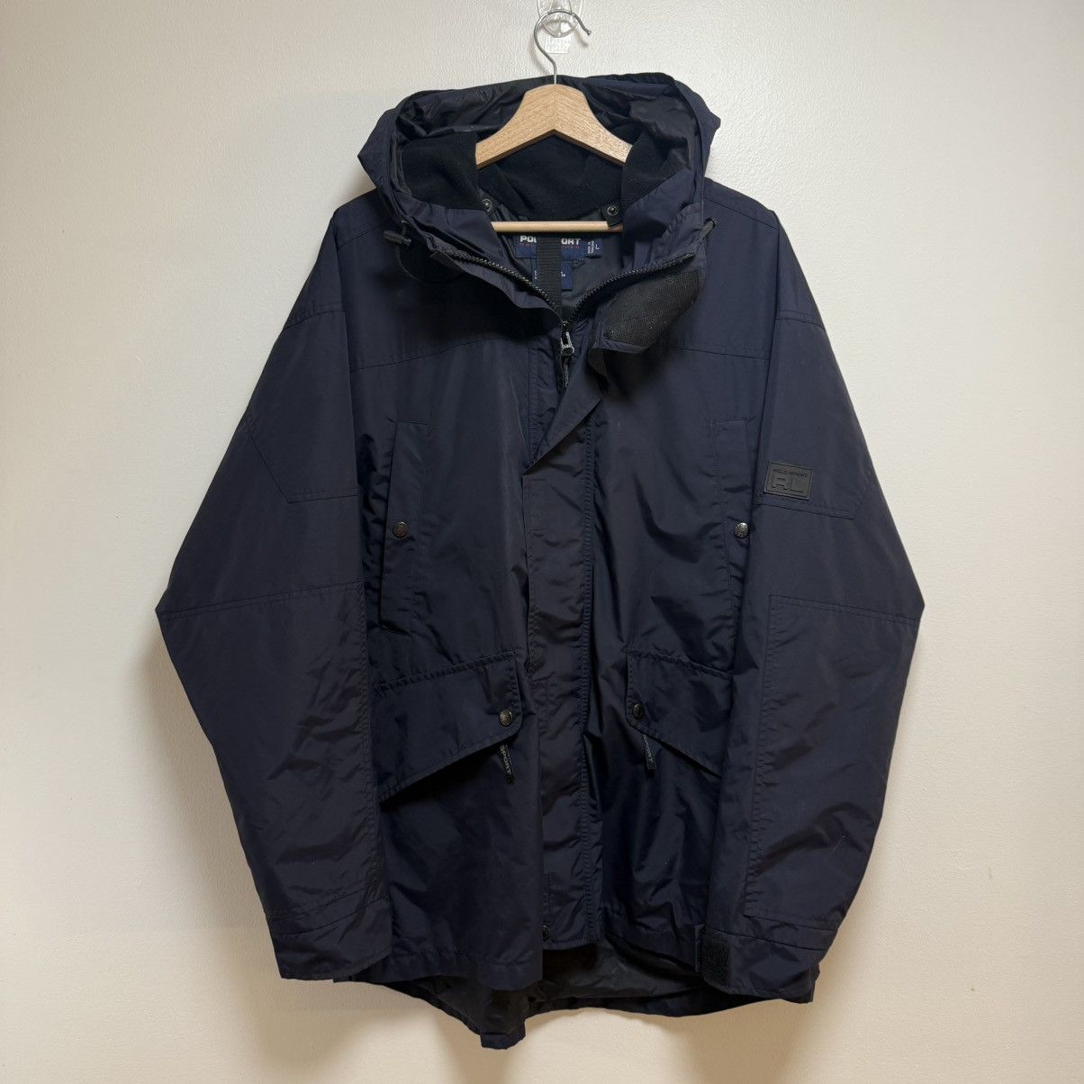 Polo Ralph Lauren Vintage Polo Sport Ralph Lauren Tech Jacket Large Size US L / EU 52-54 / 3 - 2 Thumbnail