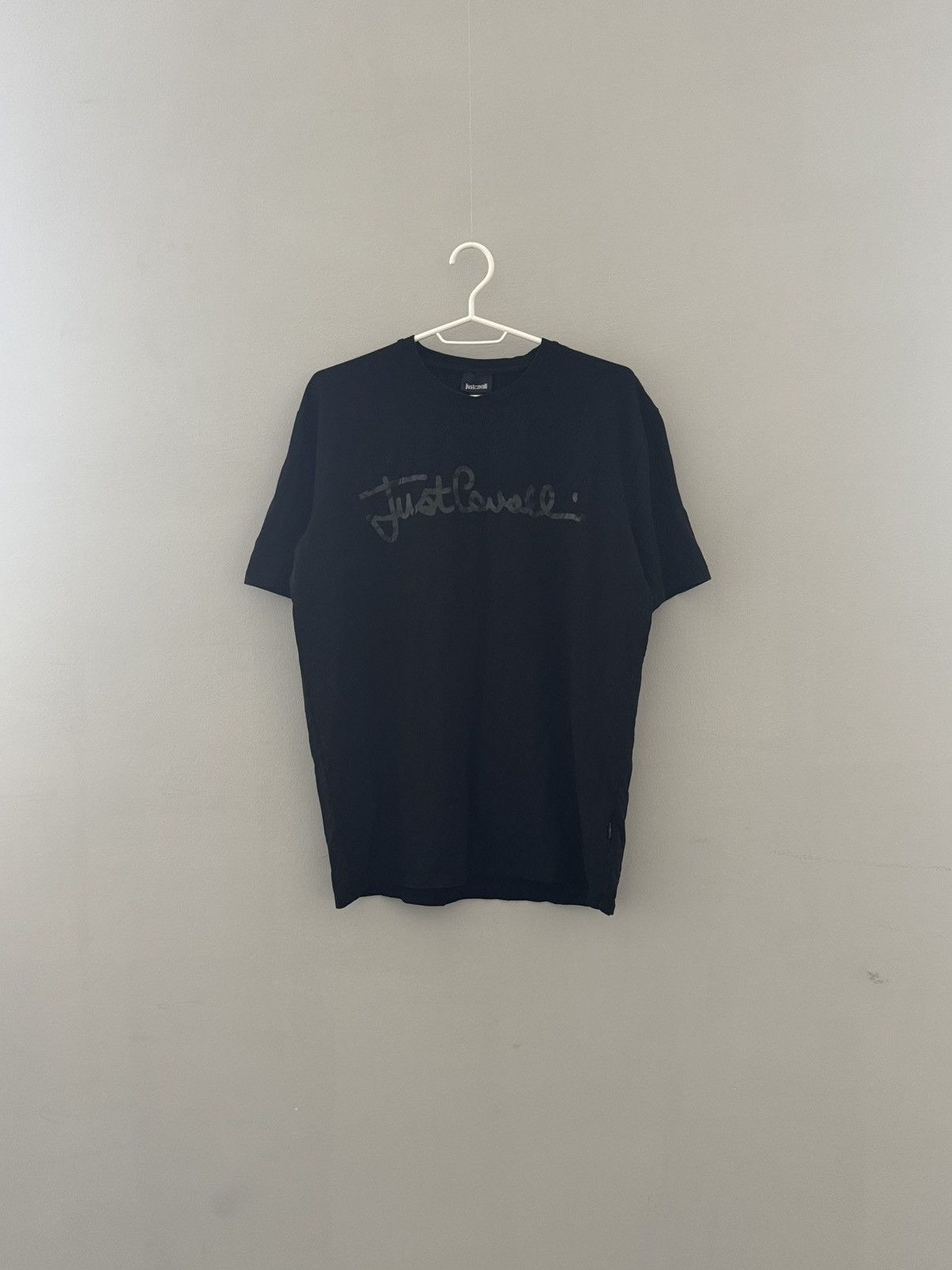 Just Cavalli × Roberto Cavalli × Vintage Just Cavalli Big Logo T-Shirt Size XXL / US 16-18 / IT 52-54 - 1 Thumbnail