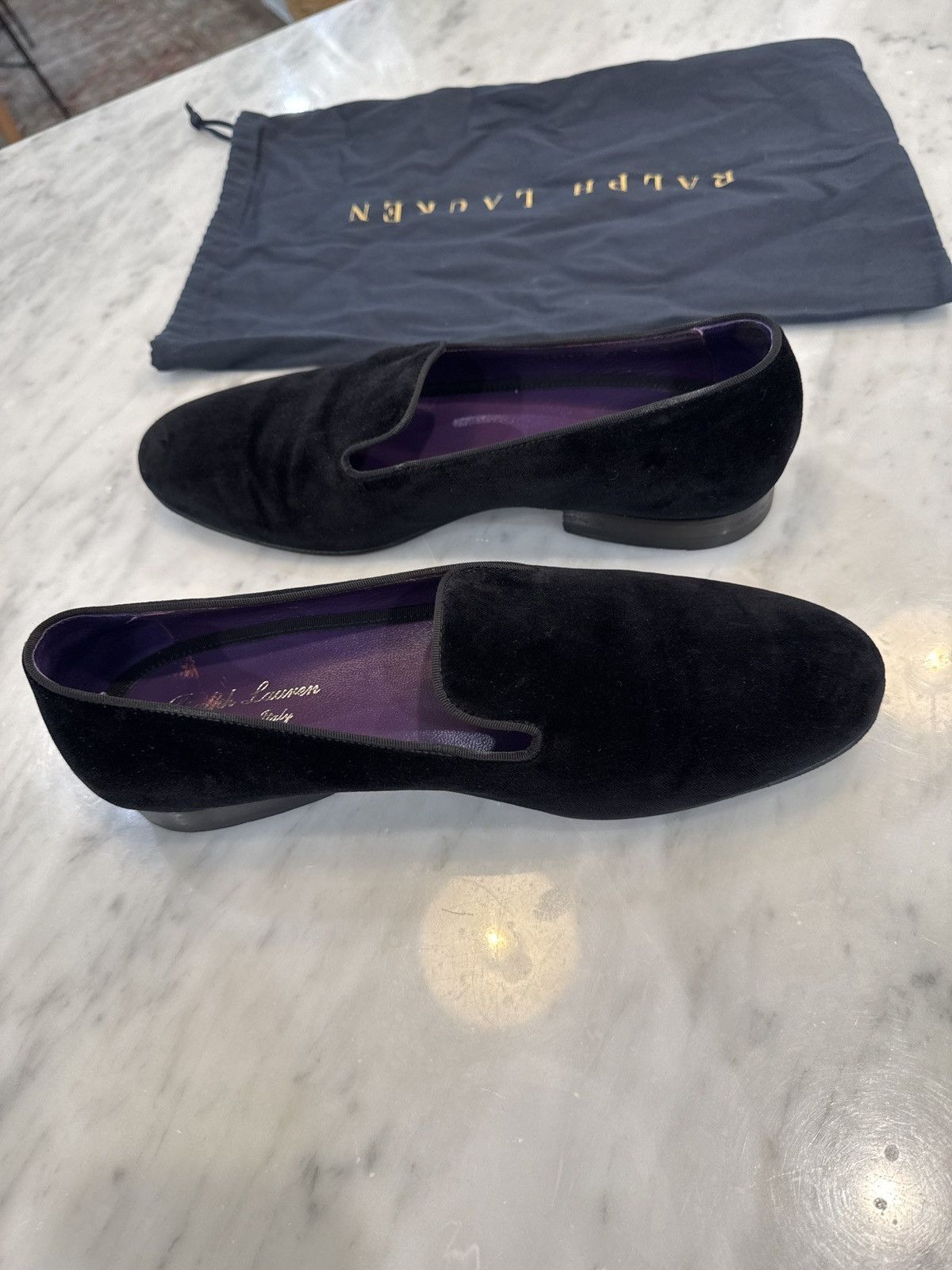 Ralph Lauren Purple Label Daxton Cap Toe Dress Shoe Loafer Tan 9.5D EVERYDAY MUST-HAVE : DEXTON. #jonak #shoestyle #blackboots main image 3
