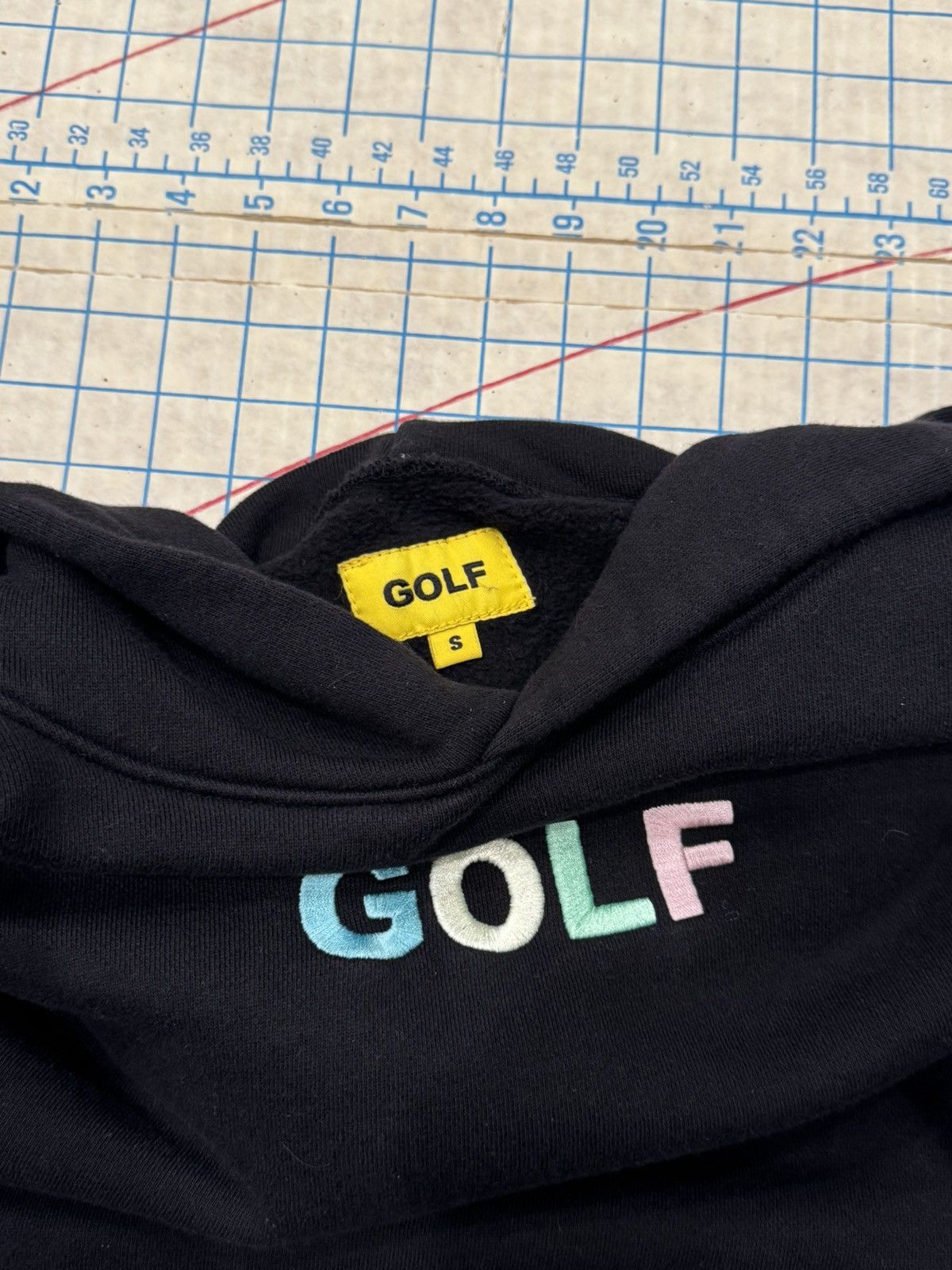Golf Wang Golf Wang Golf Embroidered Spell Out Hoodie Small Black Size US S / EU 44-46 / 1 - 4 Thumbnail