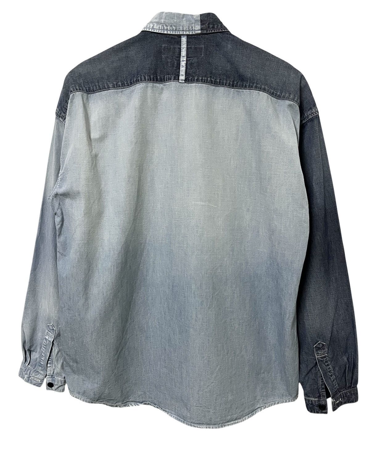 FDMTL FDMTL FUNDAMENTAL DENIM INDIGO GARMENTS JAPANESE BRAND SHIRT Size US L / EU 52-54 / 3 - 12 Thumbnail