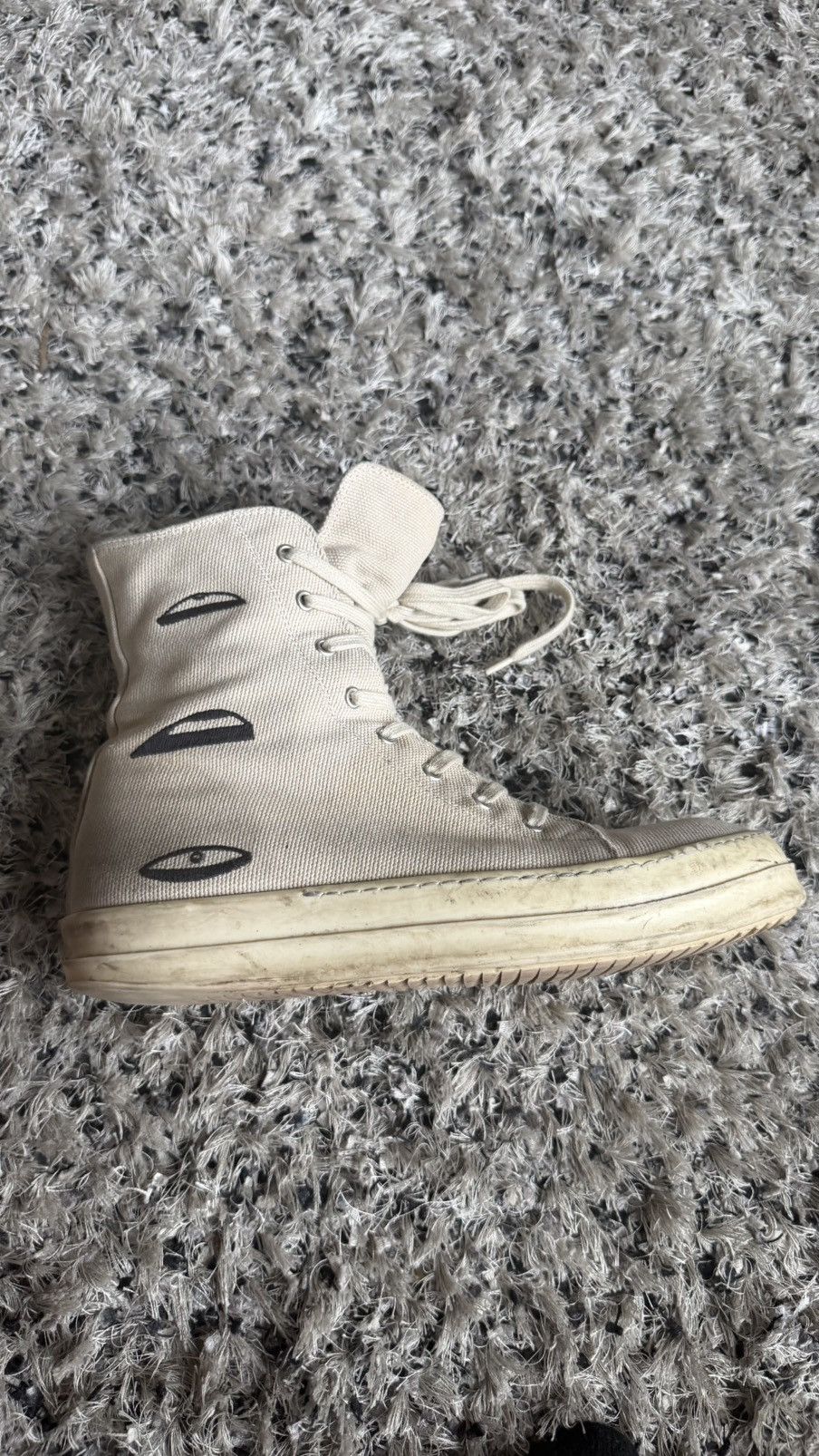 Rick Owens Cyclops ramones Size US 11 / EU 44 - 11 Thumbnail