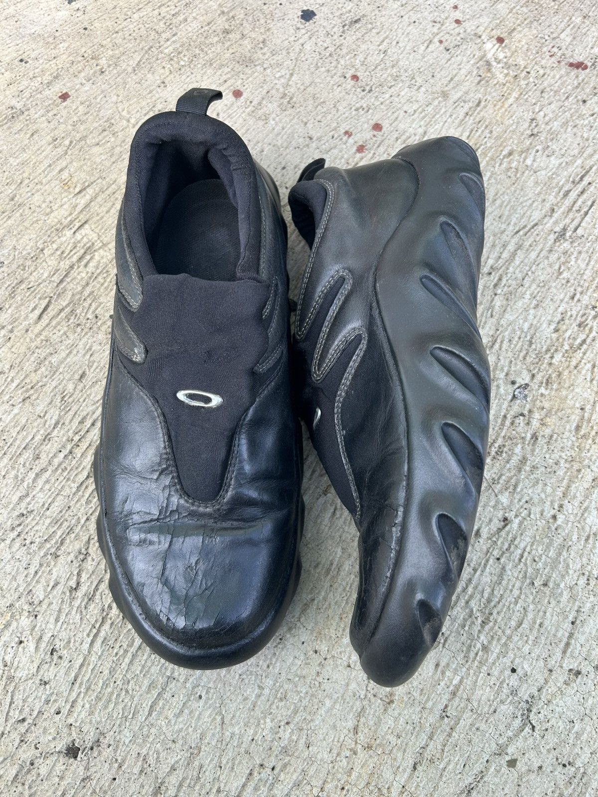 Oakley × Vintage Oakley Factory Team Black Ostrich Shoes Size US 10 / EU 43 - 1 Thumbnail