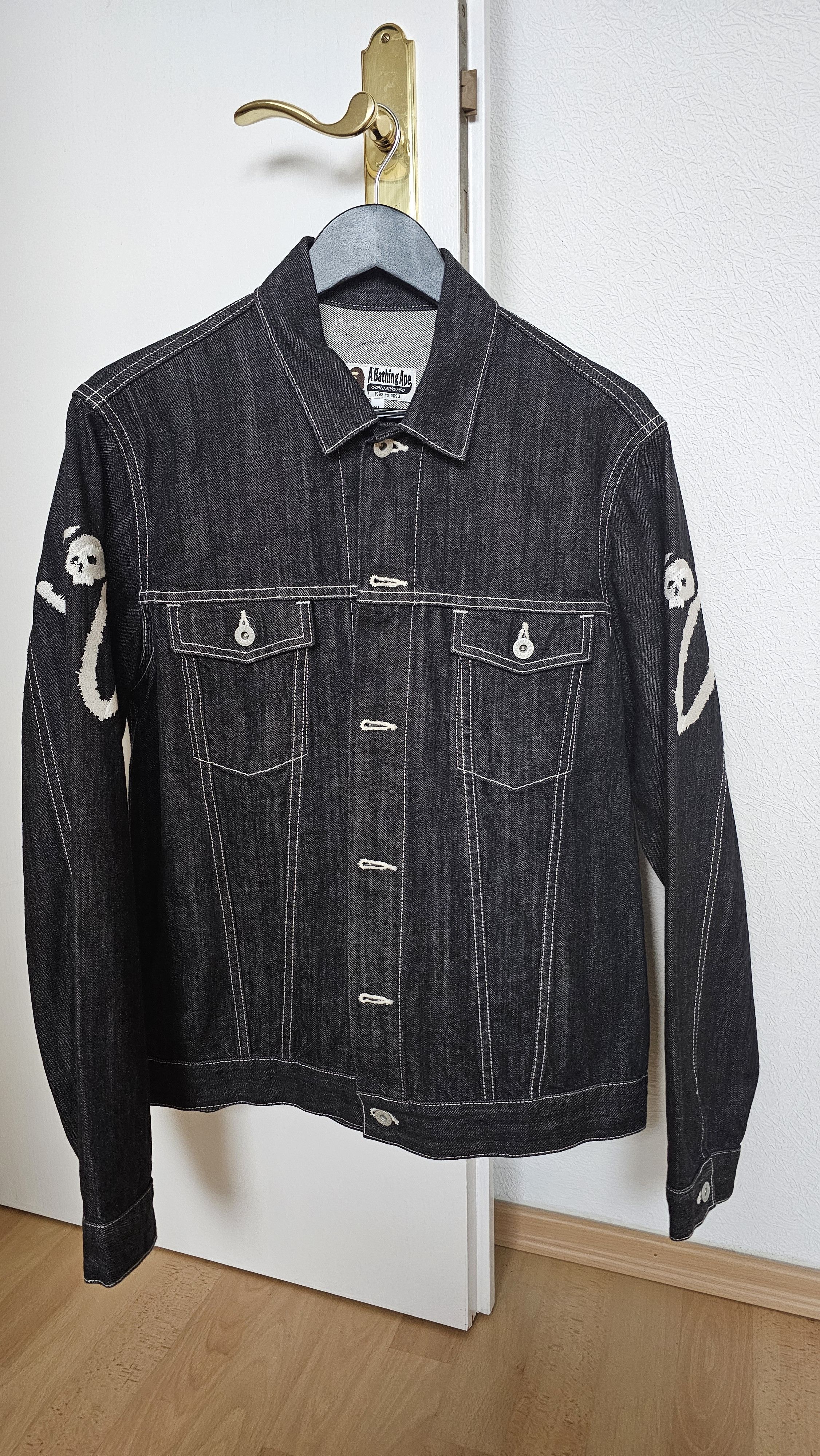 Bape × XO The Weeknd XO Bape Denim Jacket Size US XL / EU 56 / 4 - 3 Thumbnail