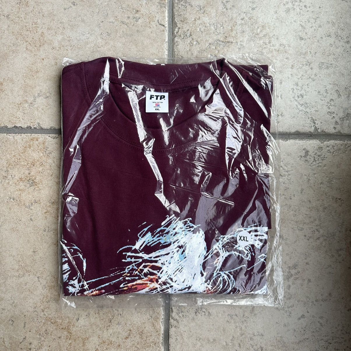 Fuck The Population FTP Courtroom Tee (Burgundy) Size XXL Size US XXL / EU 58 / 5 - 1 Thumbnail