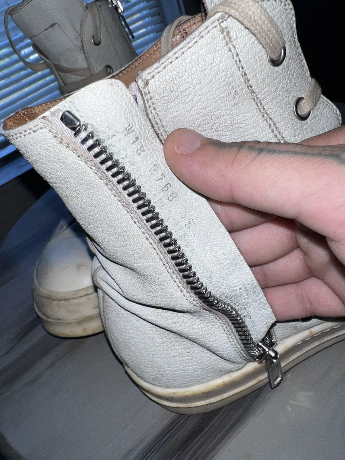 Rick Owens Rick Owens Mainline Ramones Size US 12 / EU 45 - 6 Thumbnail