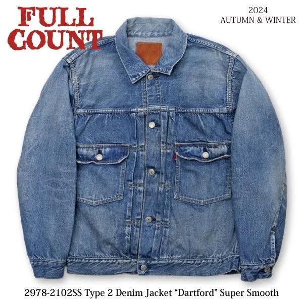 Full Count & Co. FULLCOUNT 2102SS Type 2 Dartford Jacket Size 44