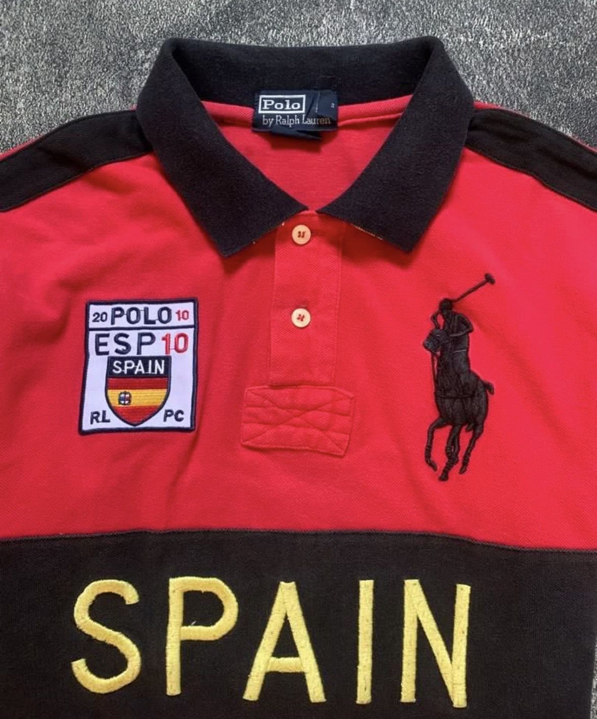 Polo Ralph Lauren Vintage Polo Ralph Lauren Espana Country Polos Size US L / EU 52-54 / 3 - 3 Thumbnail