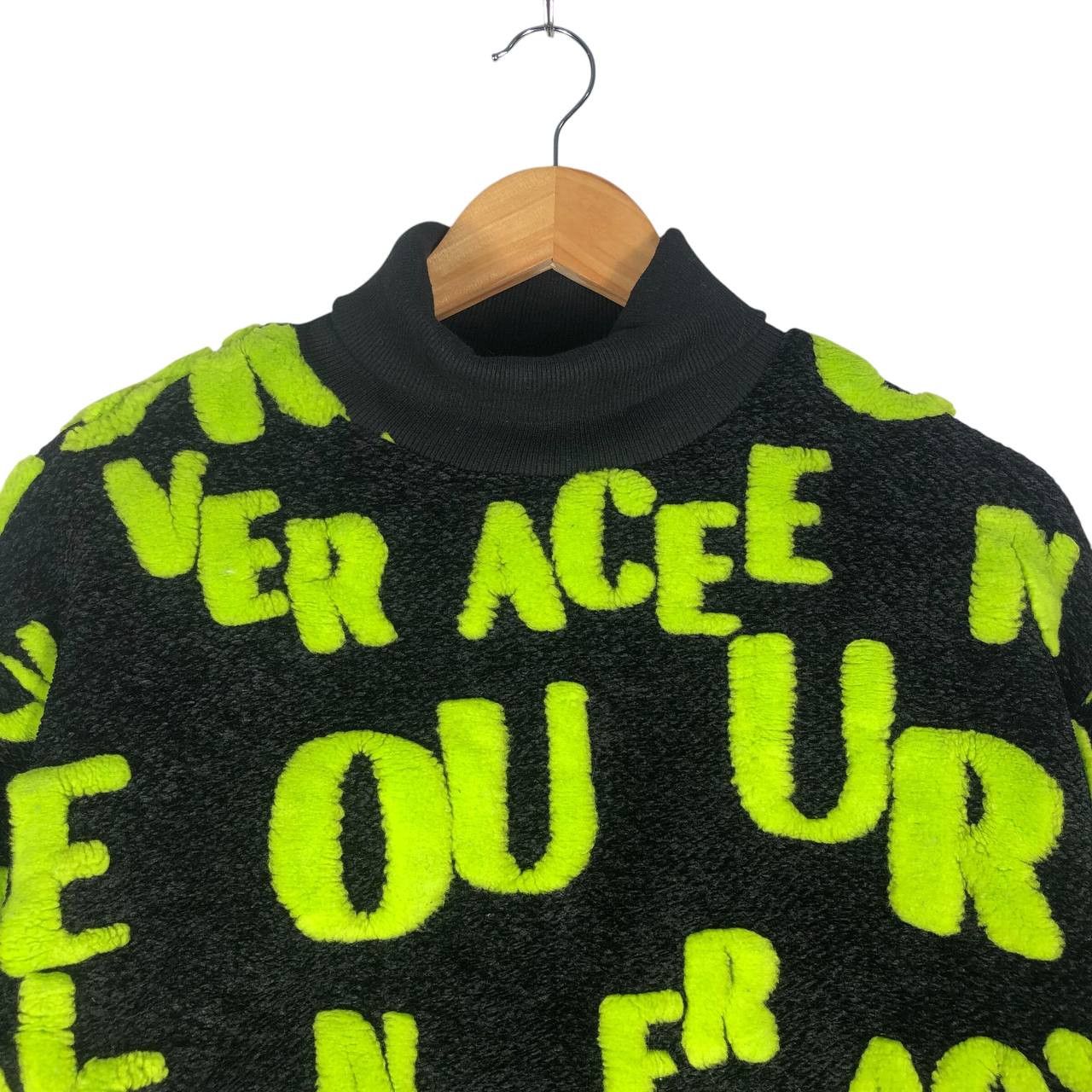 Designer × Vintage Turtle Neck Sweatshirt Nice Design Size US M / EU 48-50 / 2 - 2 Thumbnail