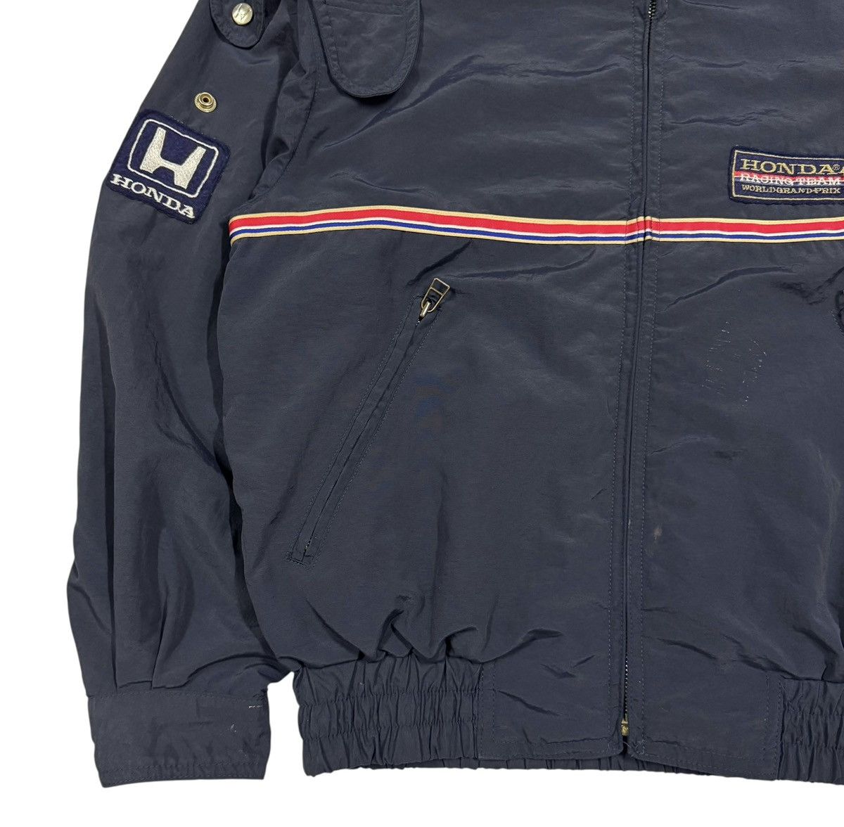 Honda Vtg🔥Honda F1 World Grand Prix Racing Team Jacket Size US L / EU 52-54 / 3 - 9 Thumbnail