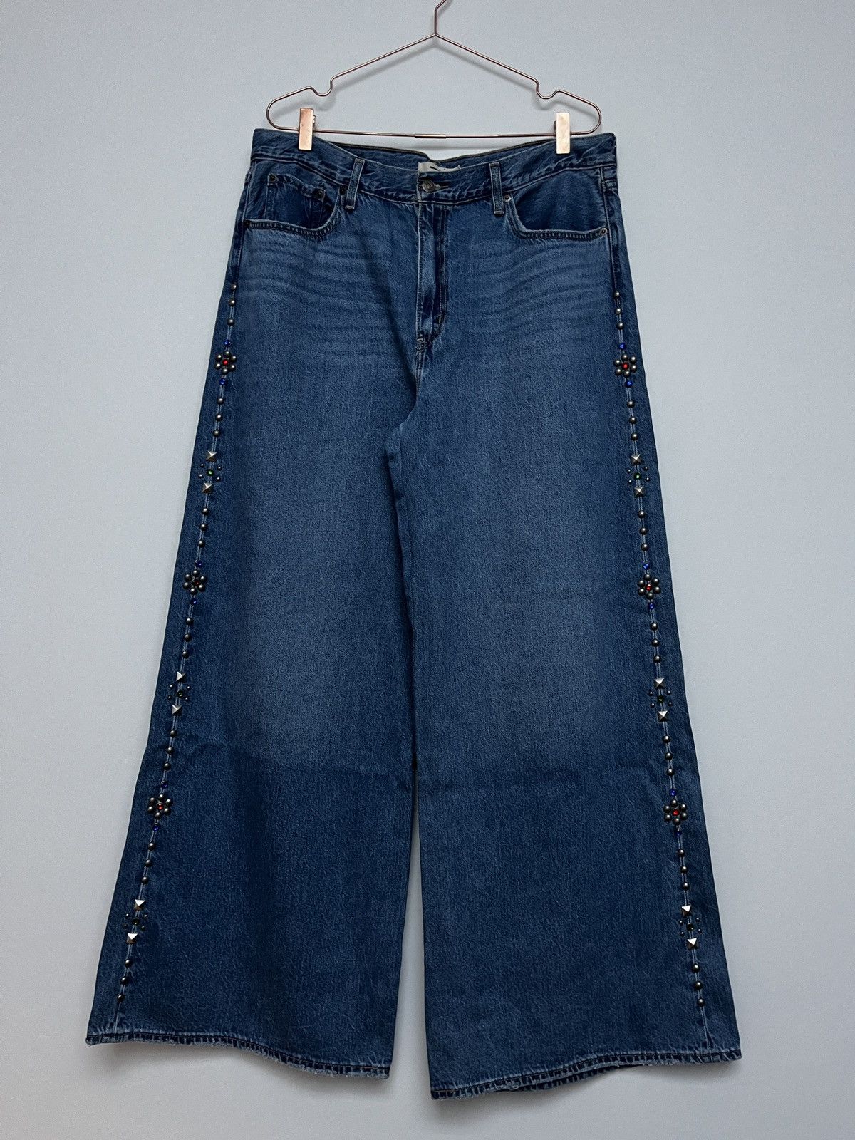 Levi's Anna Sui x Levi’s Wide Leg Jeans (unisex) Size US 36 / EU 52 - 16 Thumbnail