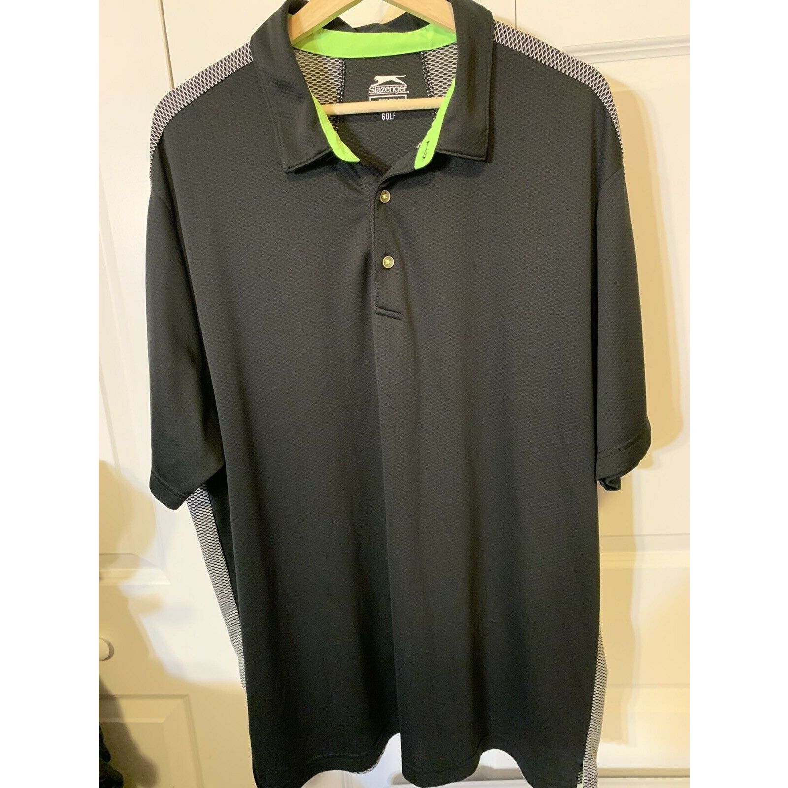 Other Slazenger Golf Polo Men’s Sz 2XL Black Golf Shirt Size US XXL / EU 58 / 5 - 3 Thumbnail