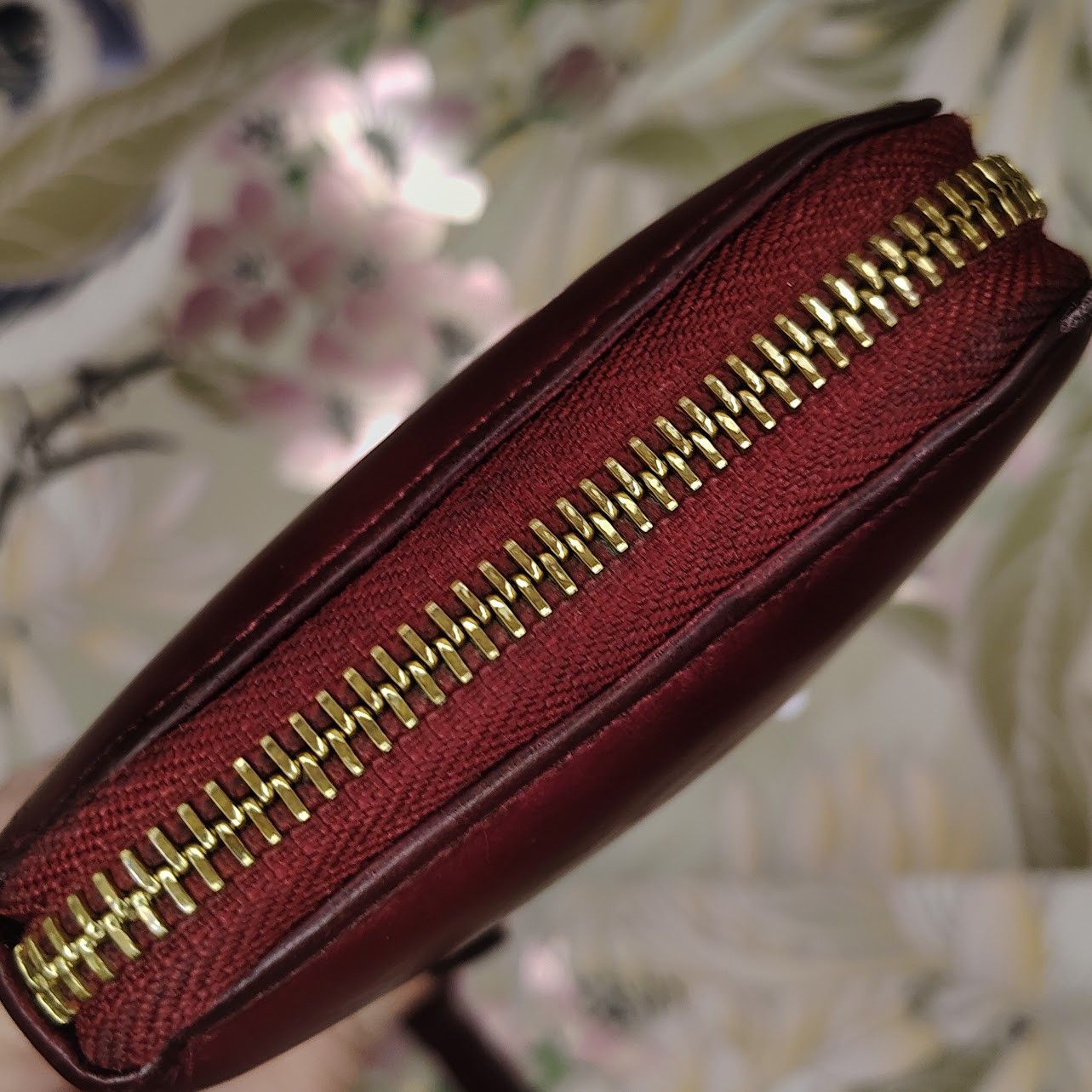 See by Chloe See by Chloe burgundy leather zip-around continental wallet Size ONE SIZE - 6 Thumbnail