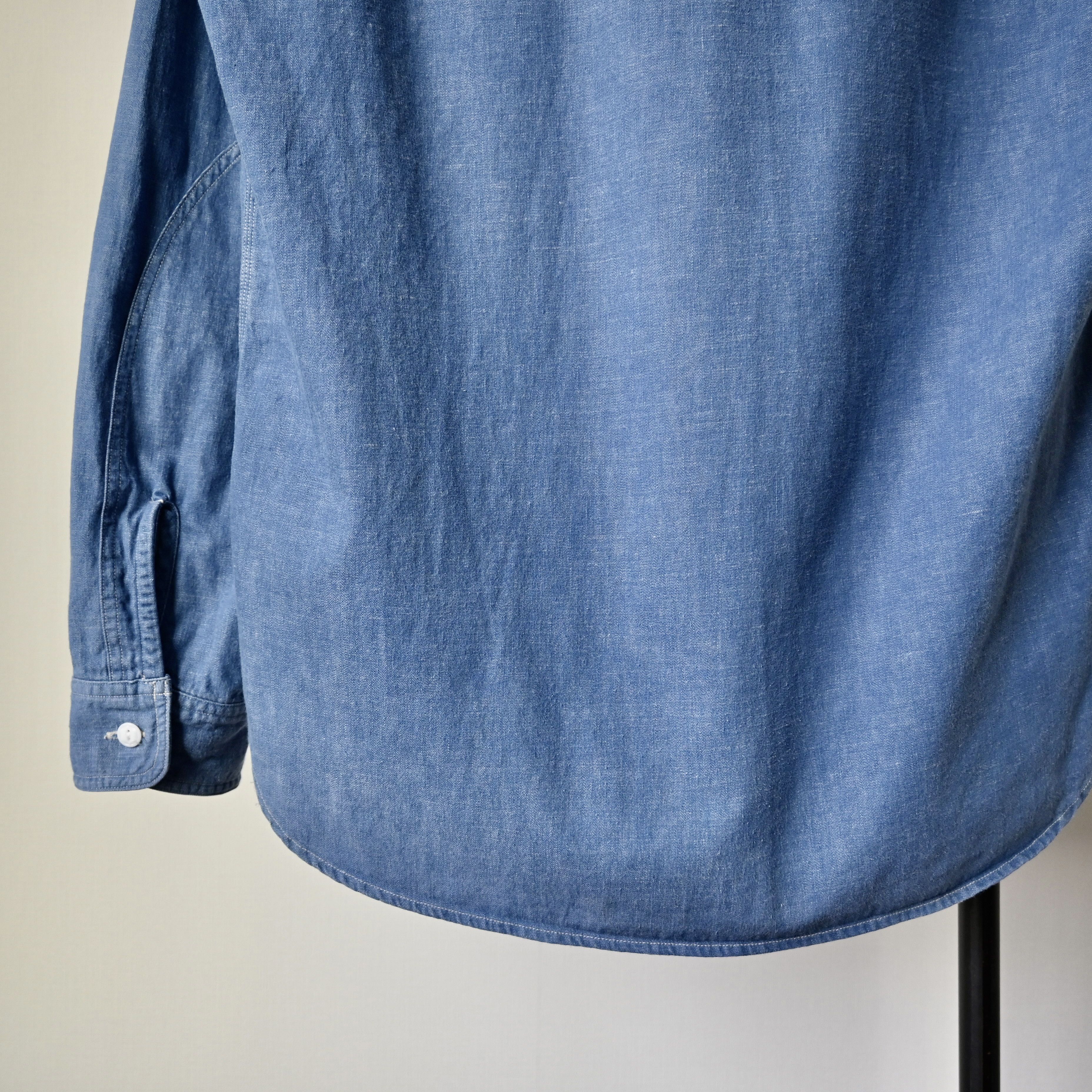 Beams Plus BEAMS Plus x Sunny Sports half-zip denim work shirt Size US M / EU 48-50 / 2 - 5 Thumbnail