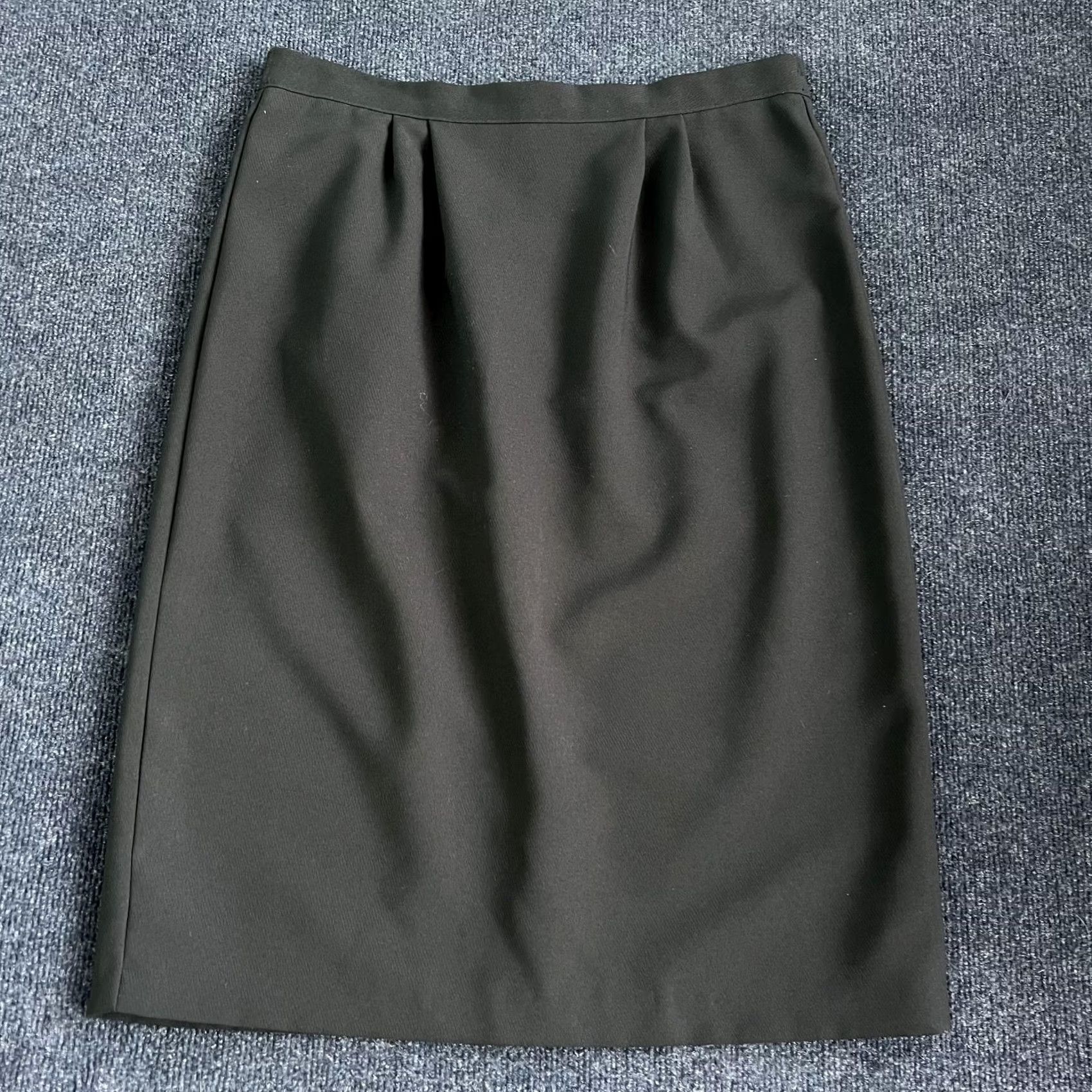 Vintage VINTAGE Black Pencil Skirt Womens 14 Knee Length Lined Workwear Office Made USA Skirt Womens 14 Knee Length Black Lined Workwear Office USA Size 36" / US 14 / IT 50 - 2 Thumbnail