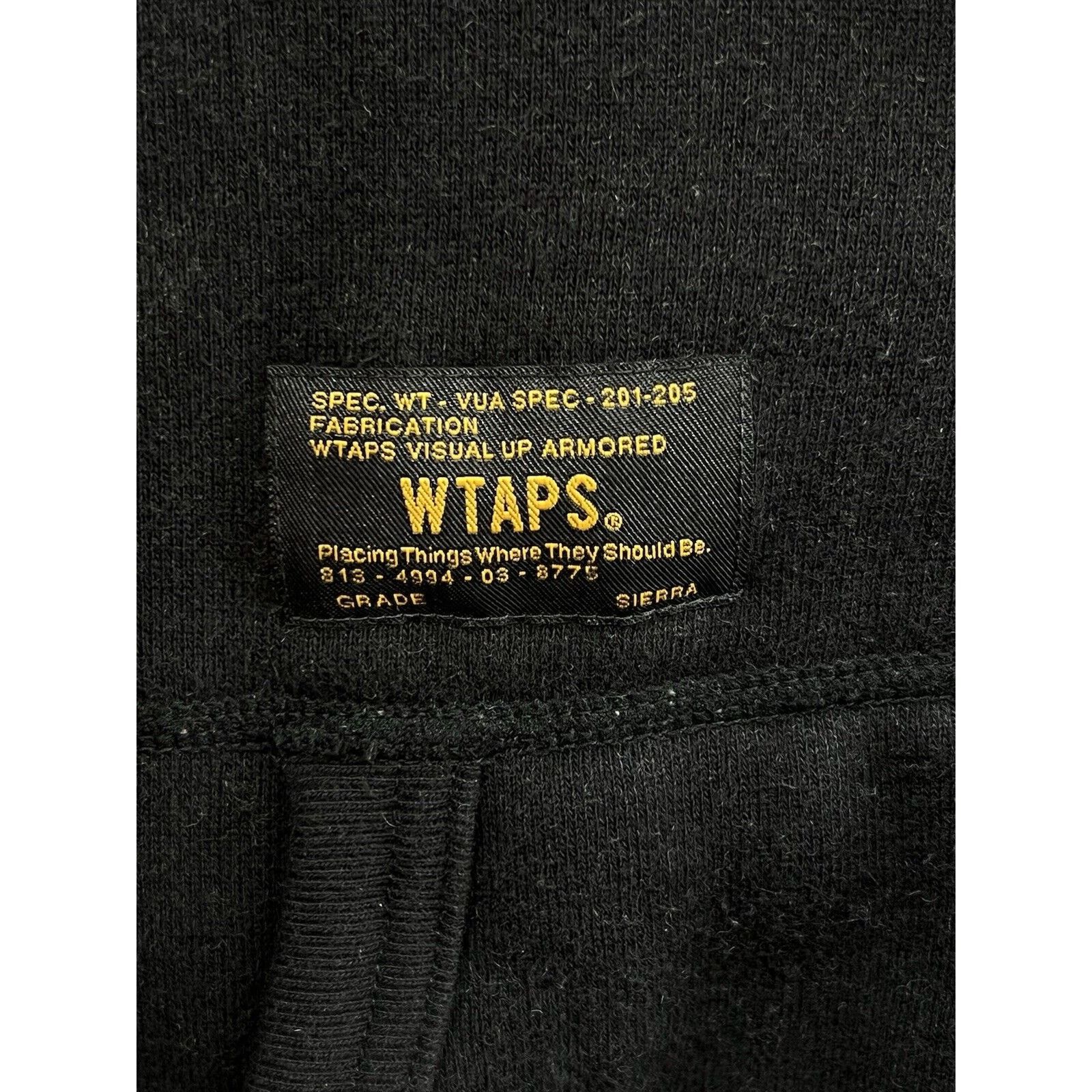 Wtaps Wtaps Wooky Black Full Zip Sweatshirt Hoodie Gents Sz. Small Size US S / EU 44-46 / 1 - 5 Thumbnail