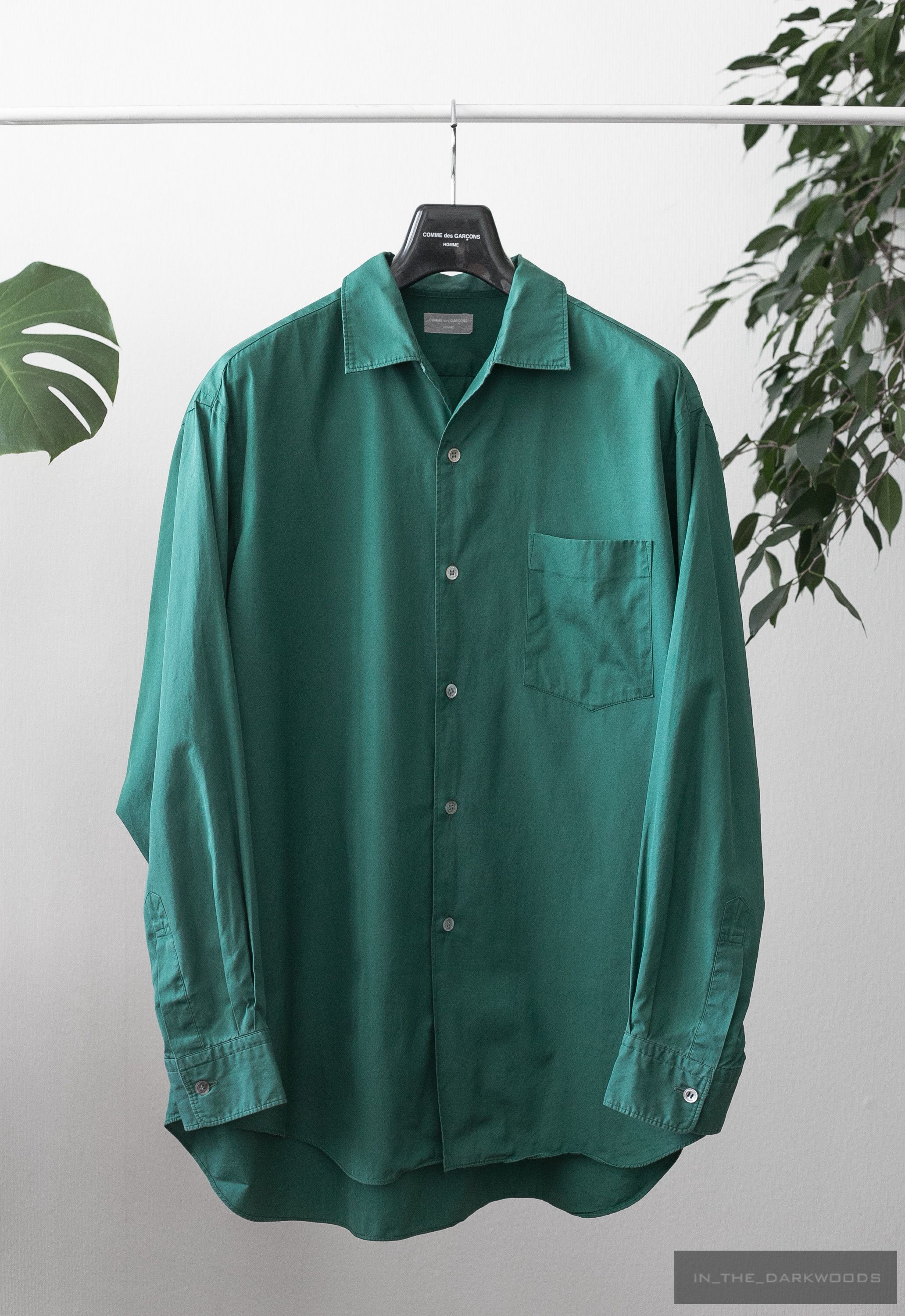 Comme des Garcons Homme vintage cotton shirt Size US M / EU 48-50 / 2 - 1 Thumbnail