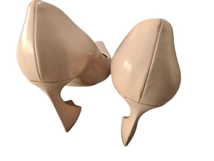 Dior Christian Dior Pink Leather Pumps Size US 7 / IT 37 - 5 Thumbnail