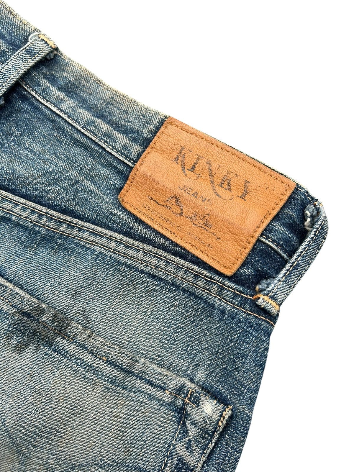 Kapital Thrashed Vintage Hysteric Glamour Selvedge Dirty Denim Jeans Size US 30 / EU 46 - 16 Thumbnail
