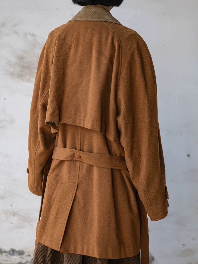 Kenzo KENZO sizeF Brown wool coat for men Size M / US 6-8 / IT 42-44 - 7 Thumbnail
