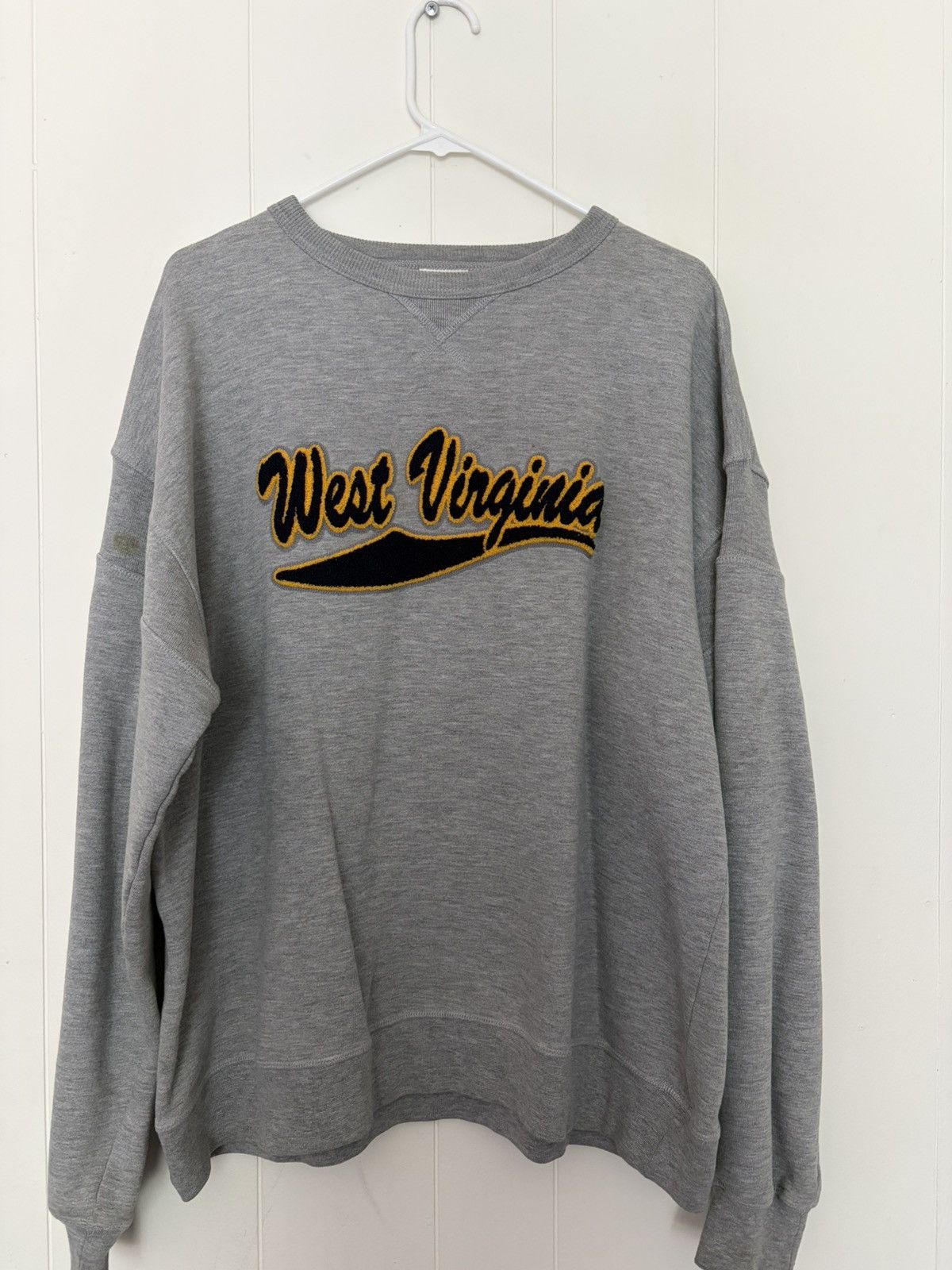 Vintage Red Oak grey West Virginia University Size US L / EU 52-54 / 3 - 1 Thumbnail