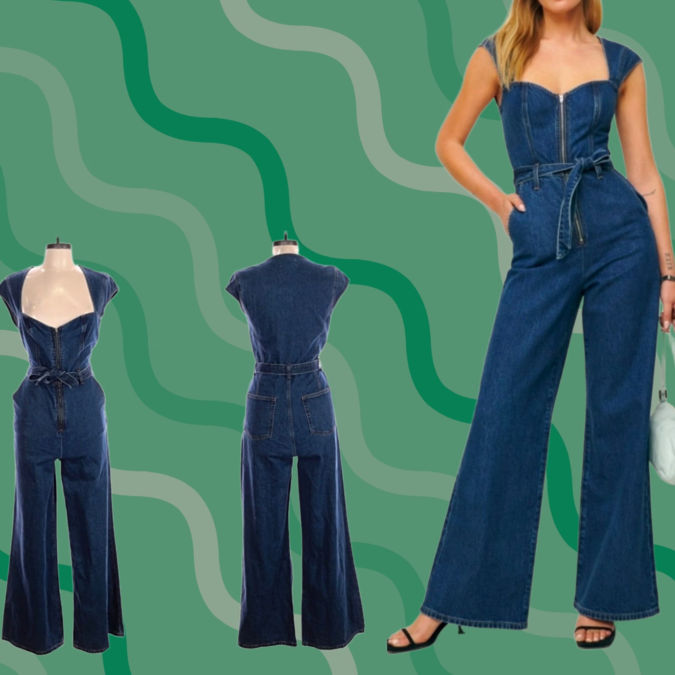 Reformation VINTAGE? No Size 32" / US 10 / IT 46 - 1 Thumbnail