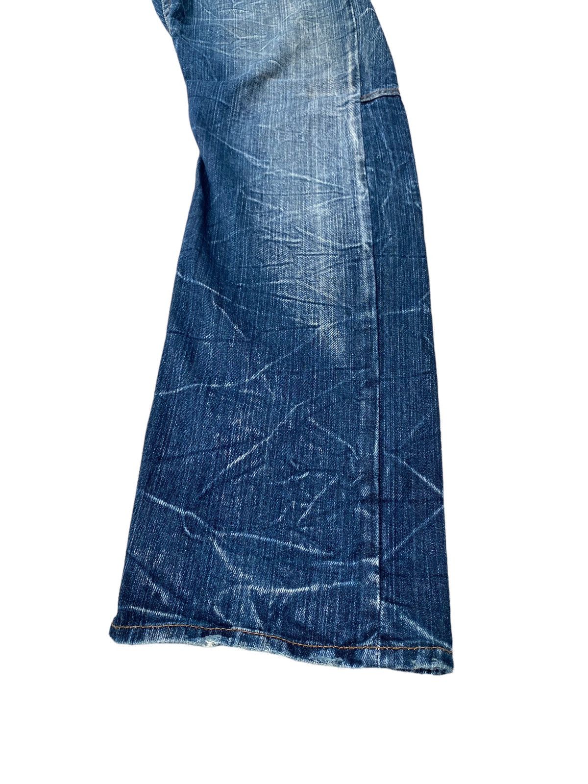 Hysteric Glamour Vintage Dominate Double Waist Distressed and Faded Pant Size US 31 - 8 Thumbnail