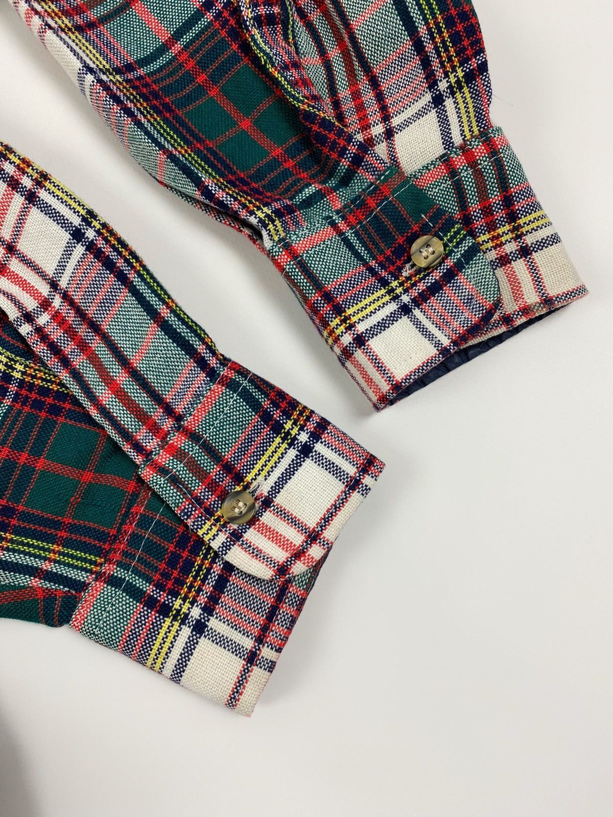 Vintage 1980’s Claybrooke Outdoors Boxy Plaid Button Up Shirt Size US L / EU 52-54 / 3 - 6 Thumbnail