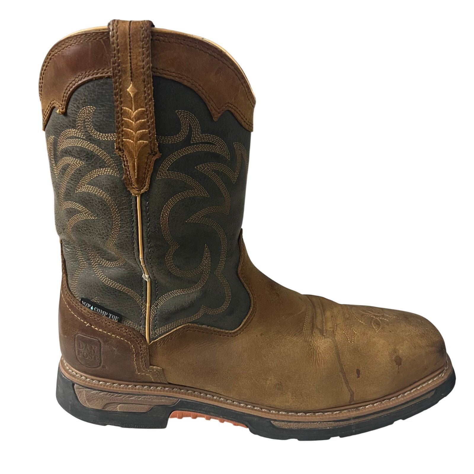 Dan Post DAN POST MEN'S STORM TIDE WP Work Boot DP56417 Brown 13W Size US 13 / EU 46 - 3 Thumbnail