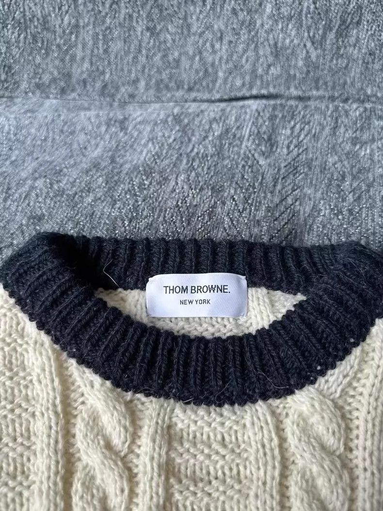 Thom Browne Thom Browne size3 Knitted sweaters Size US L / EU 52-54 / 3 - 3 Thumbnail
