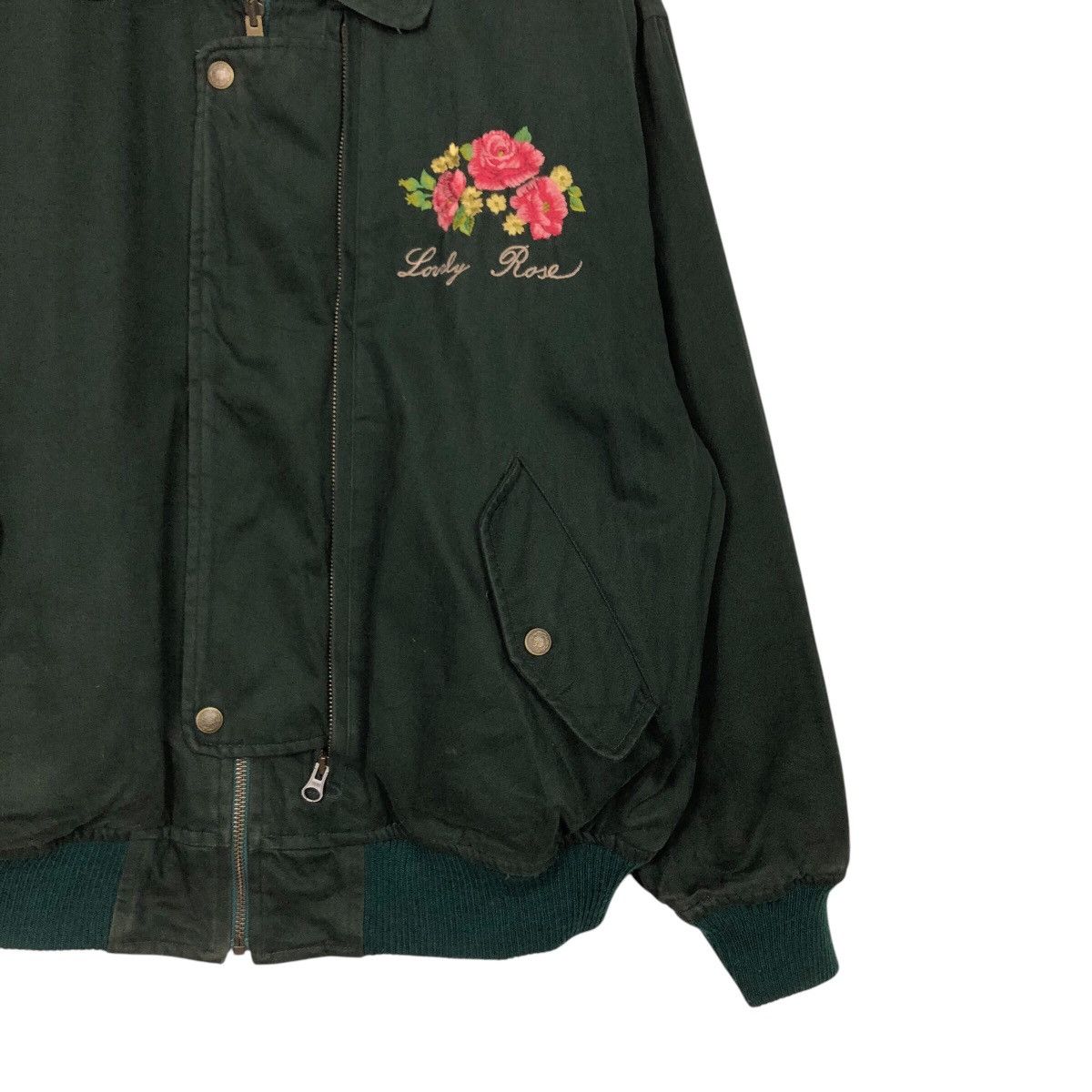 Japanese Brand × Vintage 📌Vintage Reversible Bomber Jacket Full Floral Issey Miyake Size US M / EU 48-50 / 2 - 8 Thumbnail