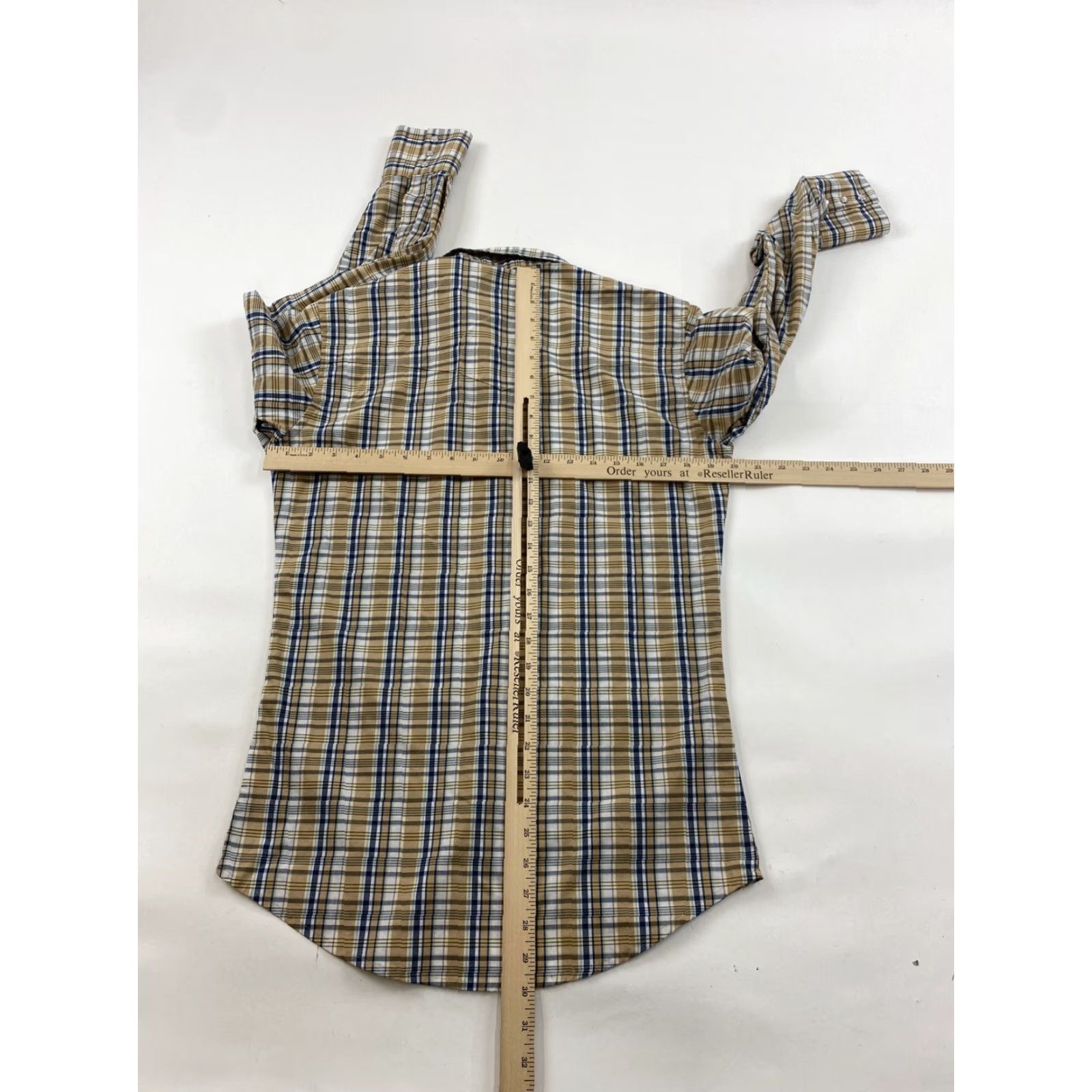 Wrangler VINTAGE Wrangler Western Shirt Mens Small Plaid Pearl Snap Size US S / EU 44-46 / 1 - 6 Thumbnail