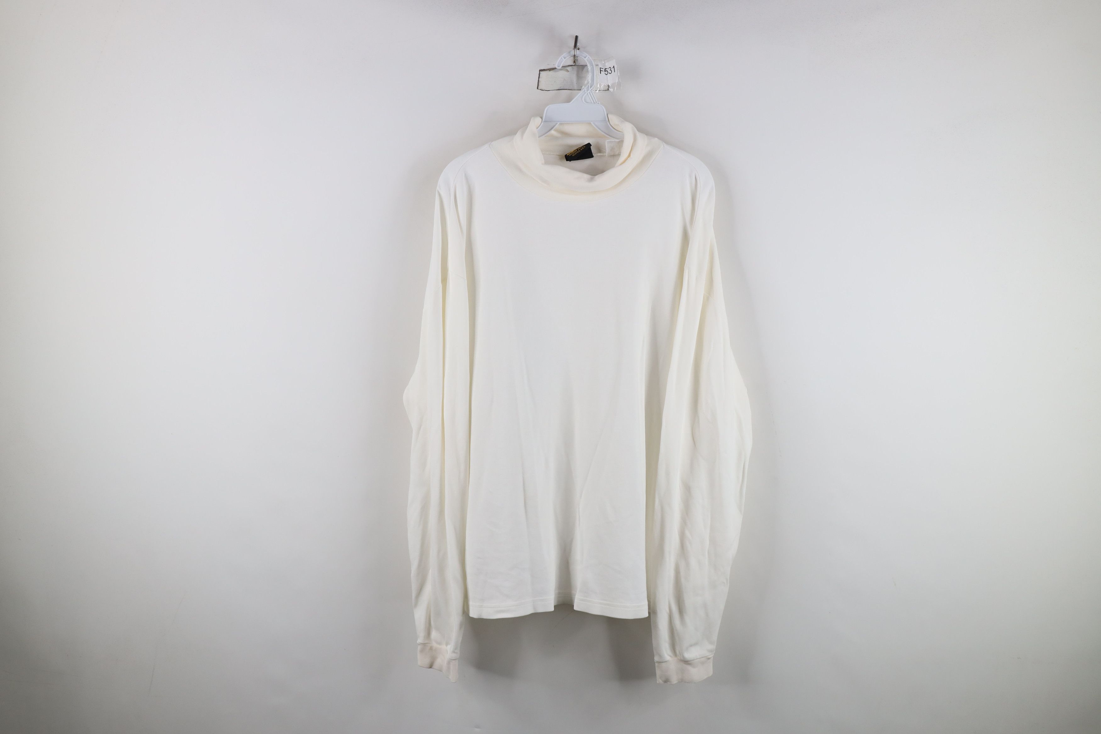Eddie Bauer Vintage 90s Eddie Bauer Long Sleeve Turtleneck T-Shirt USA Size US XL / EU 56 / 4 - 1 Thumbnail