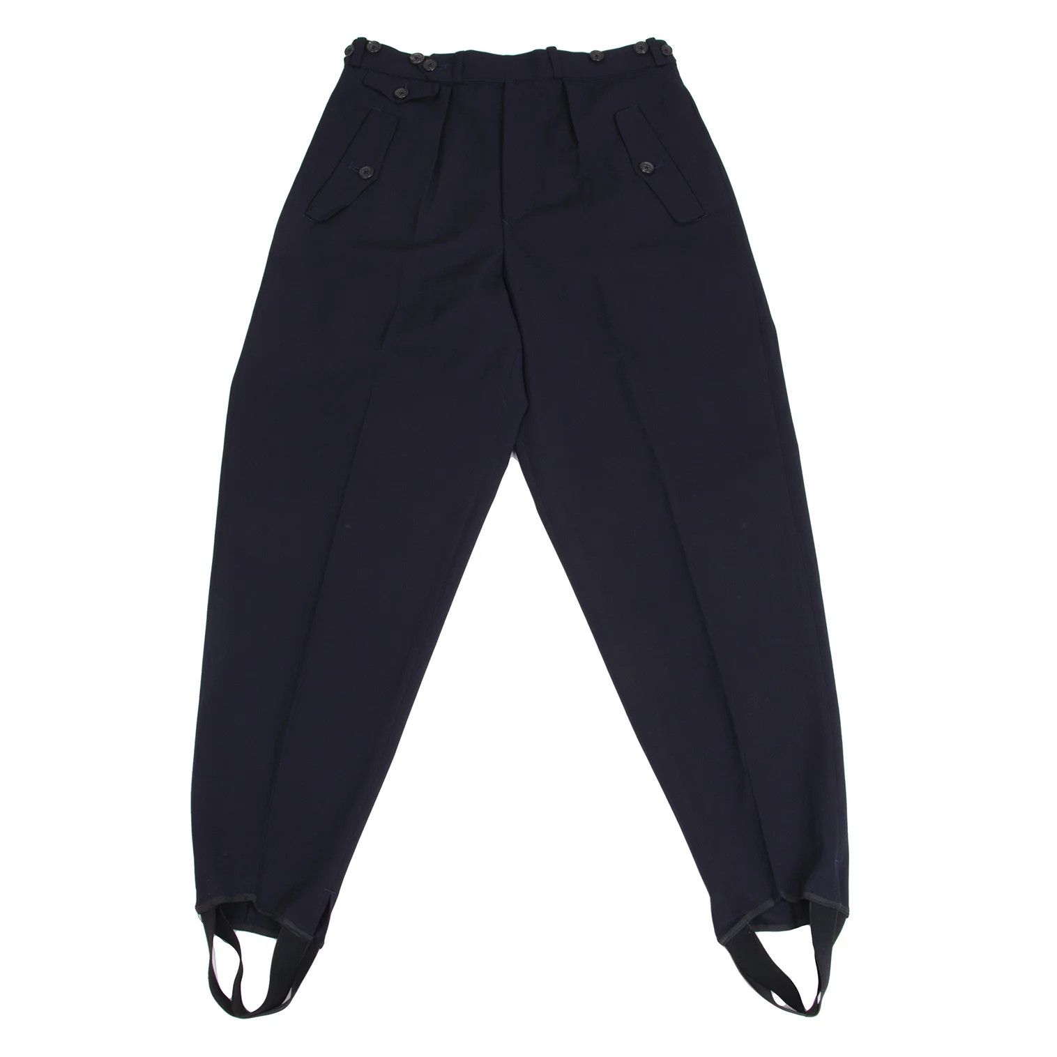 Yohji Yamamoto Yohji Yamamoto Wool Gabardine Ankle Pants Size US 38 / EU 54 - 1 Thumbnail