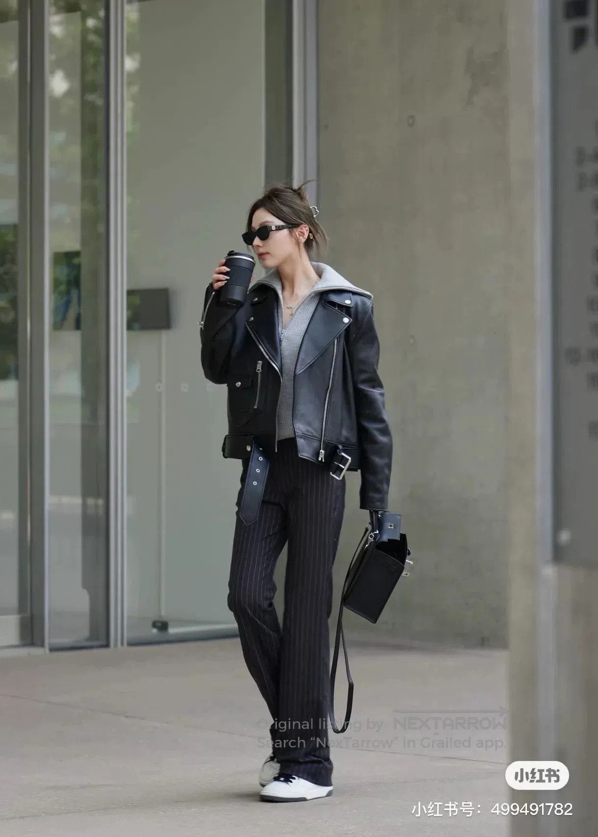 Acne Studios Acne Studios Classic Black Leather Jacket. Size XS / US 0-2 / IT 36-38 - 7 Thumbnail