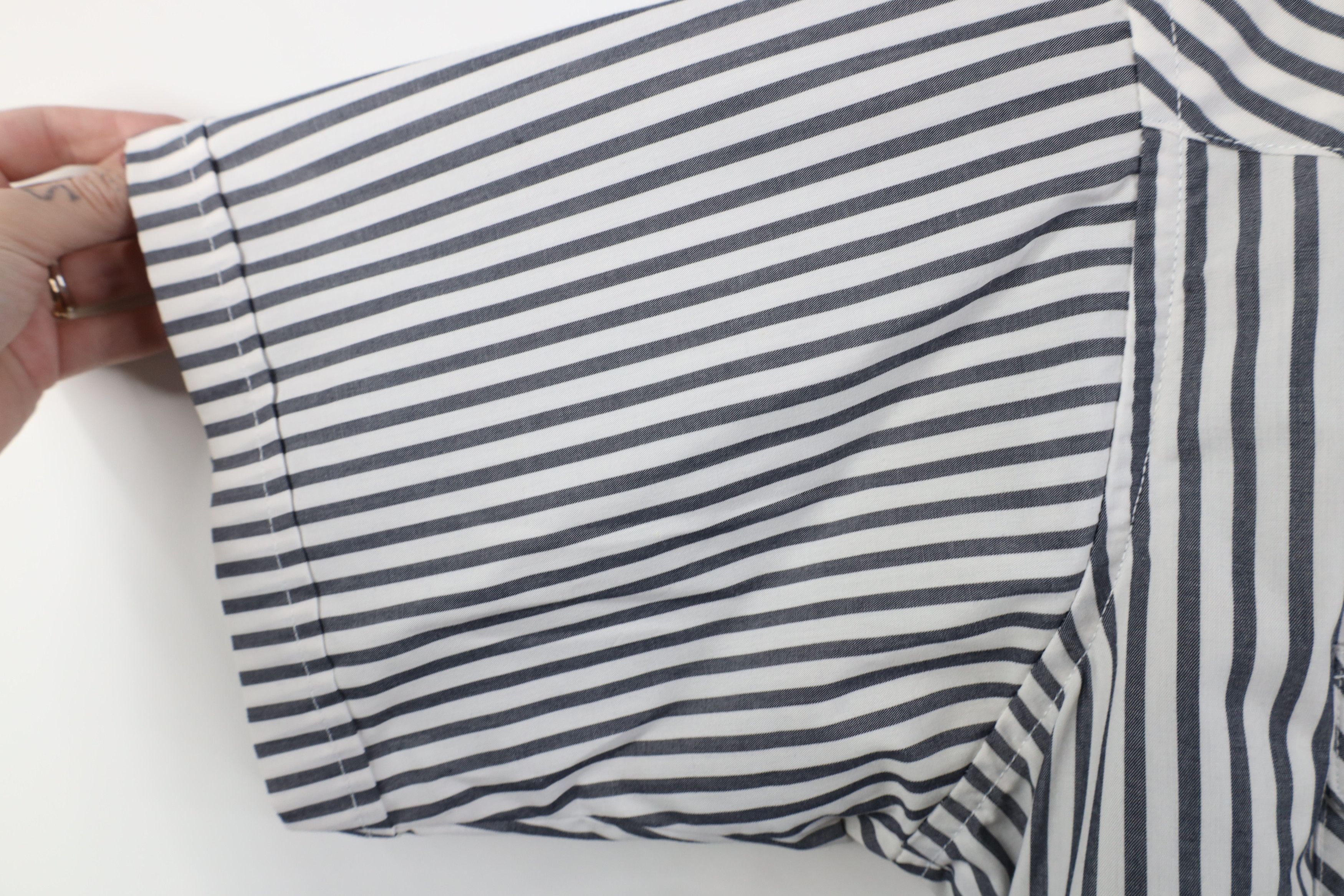 Vintage Vintage 90s Rockabilly Cowboy Striped Snap Button Shirt Size US XL / EU 56 / 4 - 8 Thumbnail