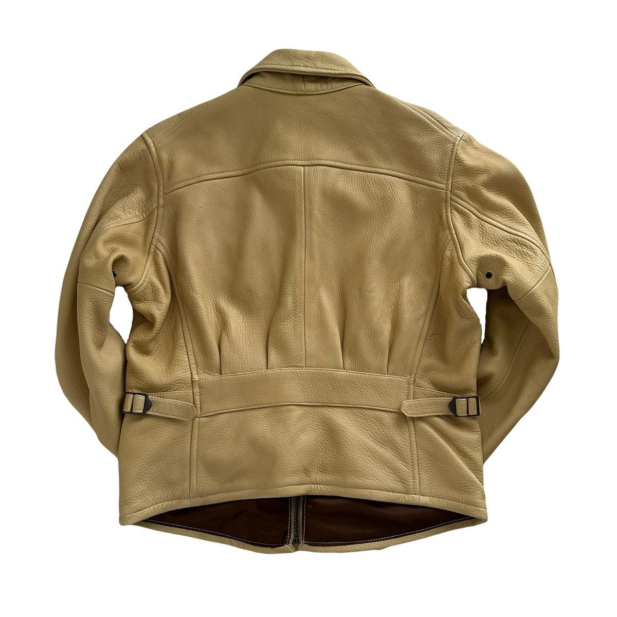 英国製 40'S LVC LEATHER SPORTS JACKET LEVIS VINTAGE CLOTHING LVC 1940'S LEATHER COAT CARAMEL BROWN