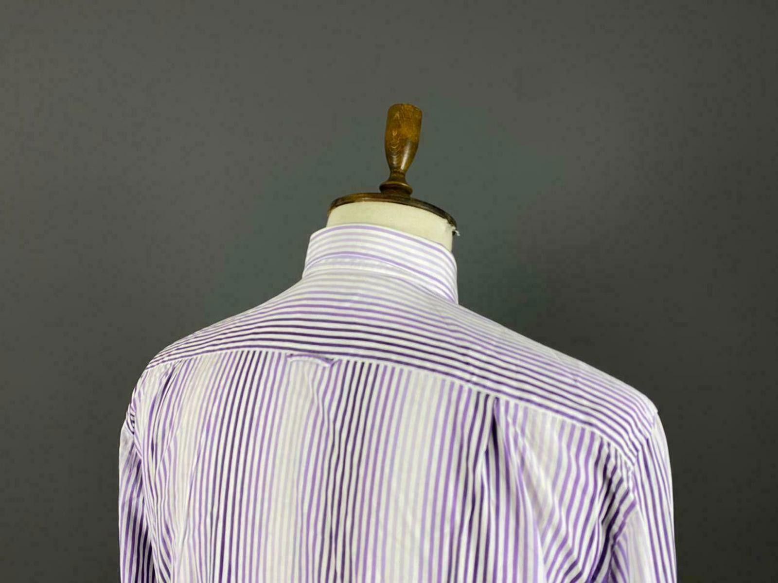 Gant Gant Oxford Egyptian Cotton Fitted Stripe Shirt Size XL Size US XL / EU 56 / 4 - 8 Thumbnail