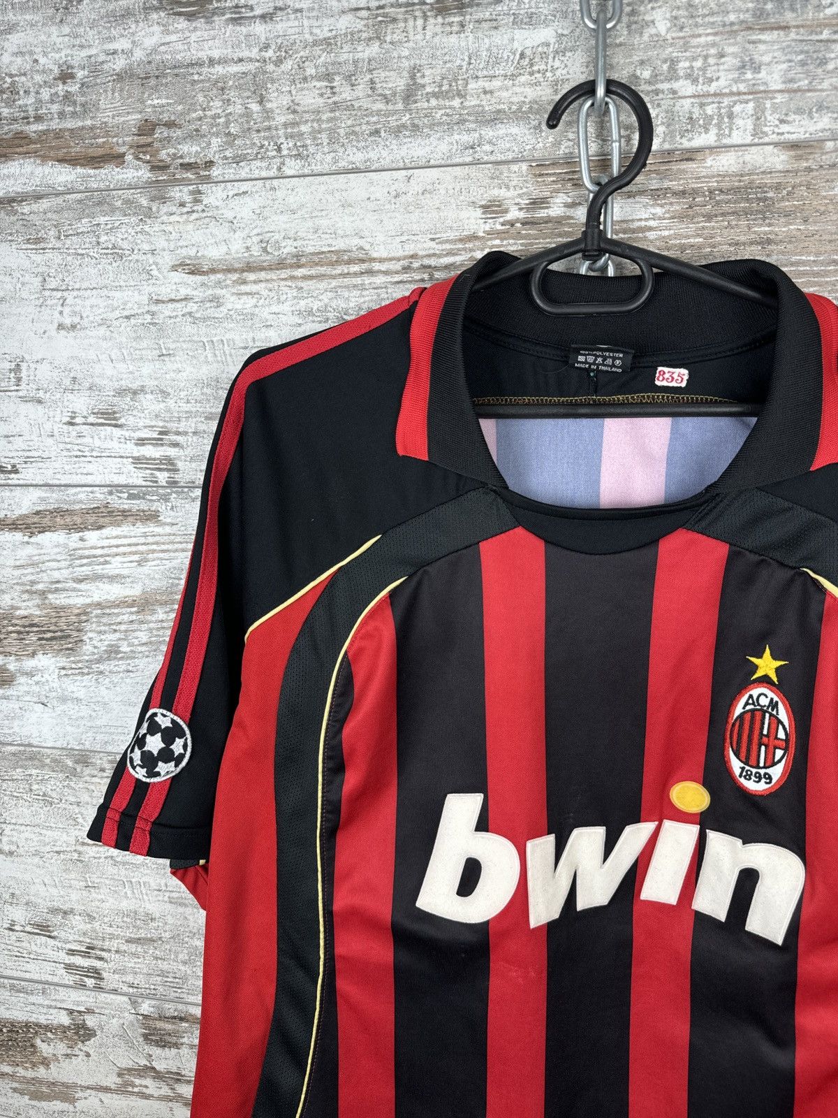 Other Mens Vintage AC Milan T-shirt soccer jersey tee blokecore Size US L / EU 52-54 / 3 - 4 Thumbnail