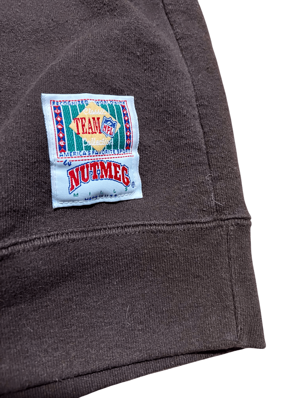 Nutmeg Cleveland Browns Nutmeg Mills 90s Vintage Hoodie Sweatshirt Size US L / EU 52-54 / 3 - 4 Thumbnail