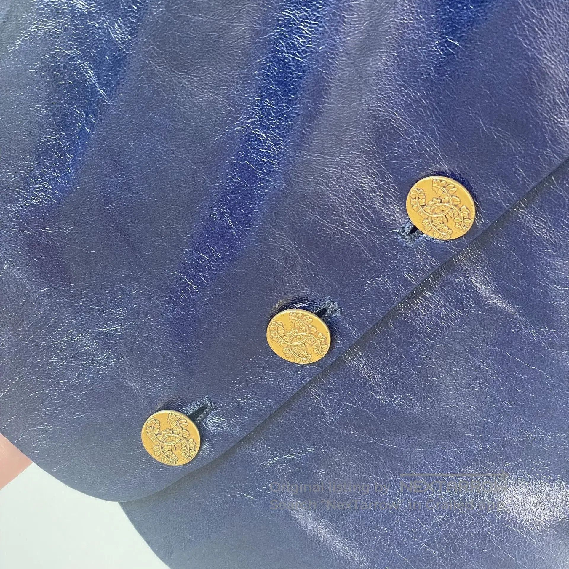 Chanel Chanel Egypt Series Dark Blue Shorts Skirt. Size 37" - 7 Thumbnail