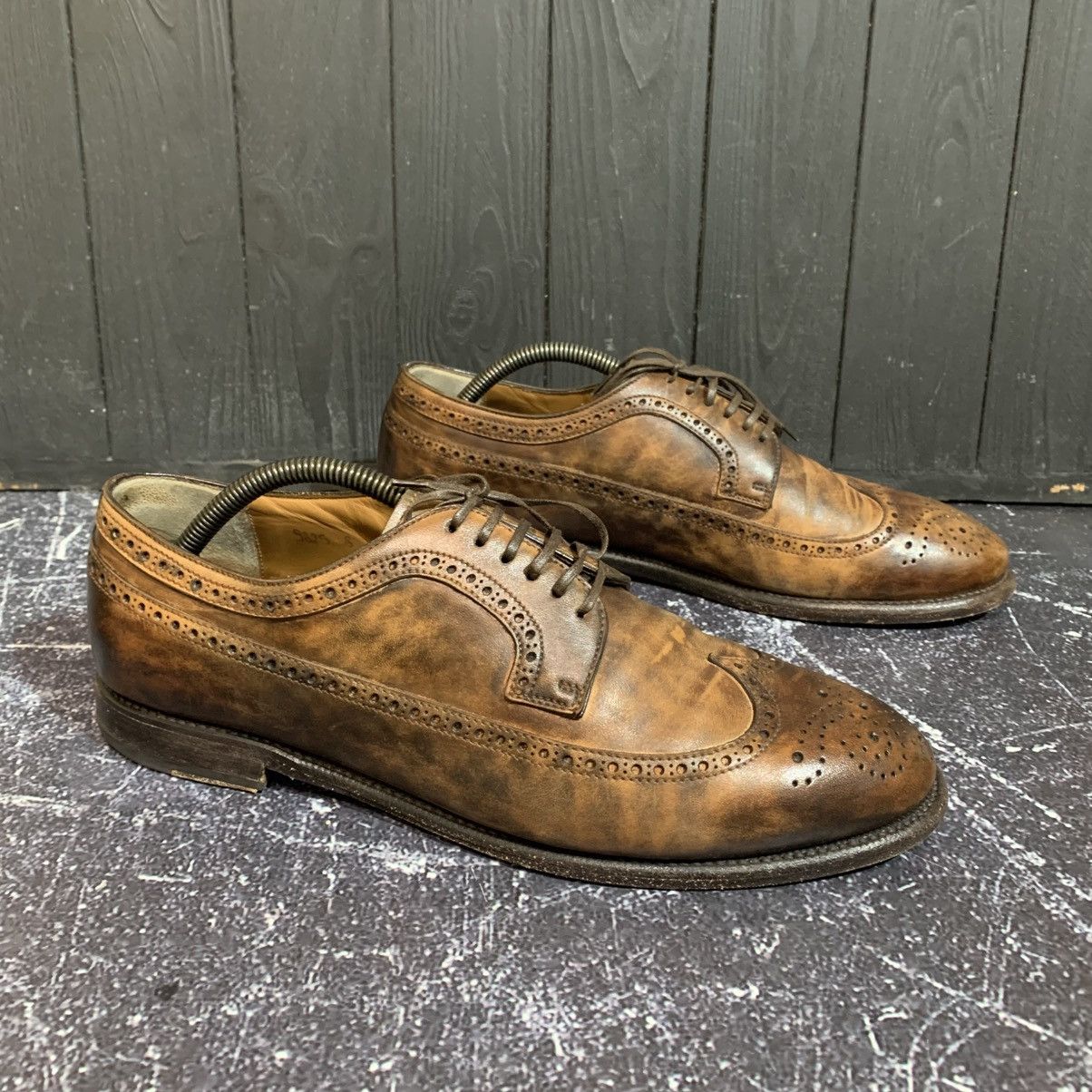 Silvano Sassetti Silvano Sassetti Men’s Leather Brogue Size 8 Size US 8 / EU 41 - 3 Thumbnail