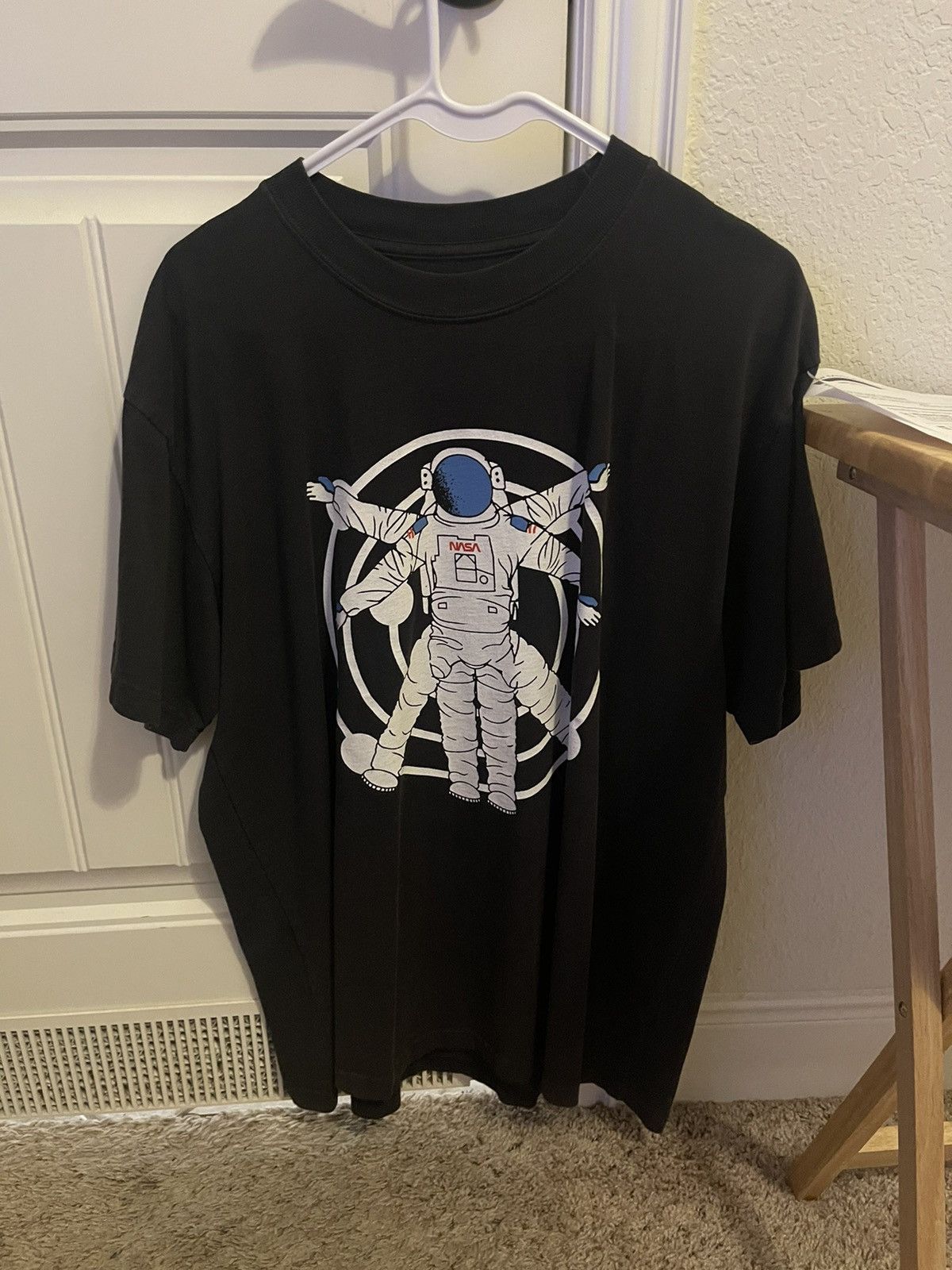 Kid Cudi NASA Man on the Moon Galaxy World discount Tour Merch All Over Print Tee XXL