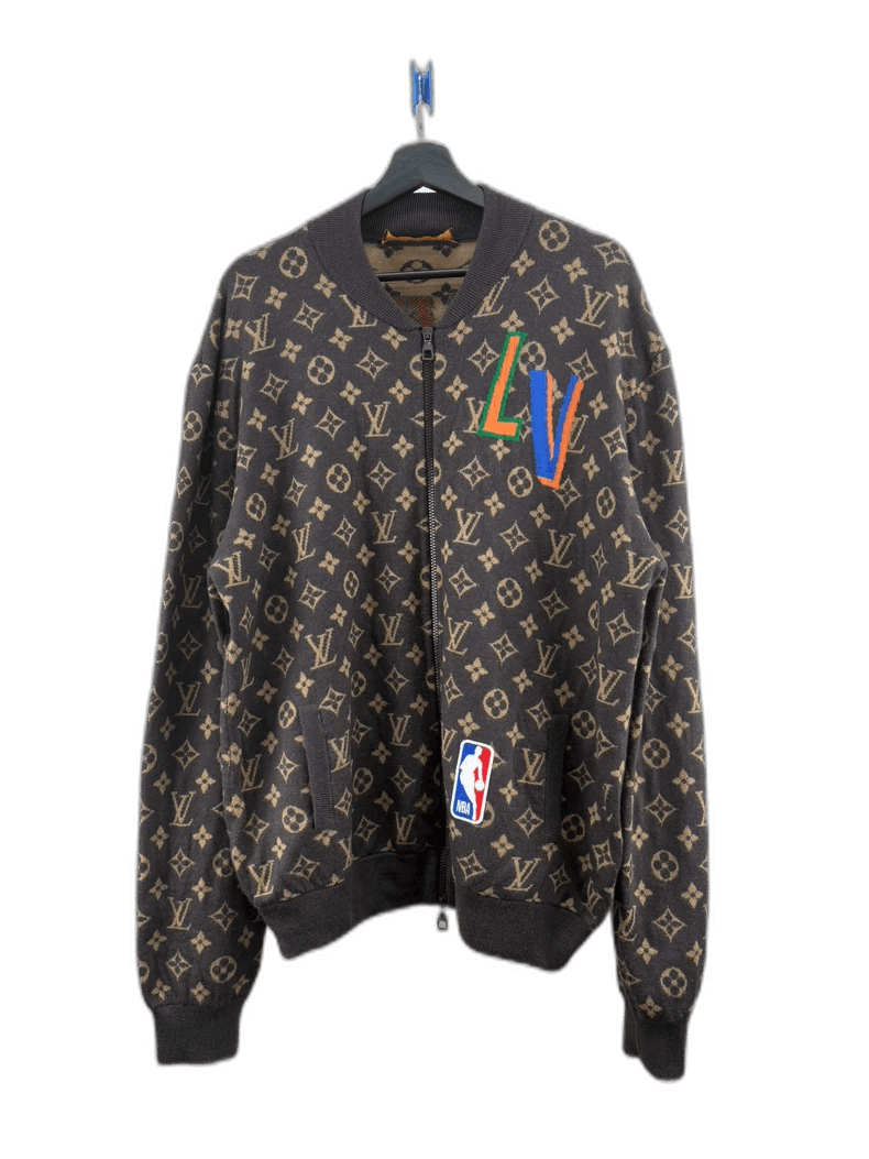 Louis Vuitton Louis Vuitton NBA Zip Wool Jacket XXL -2505 Size US XXL / EU 58 / 5 - 1 Thumbnail
