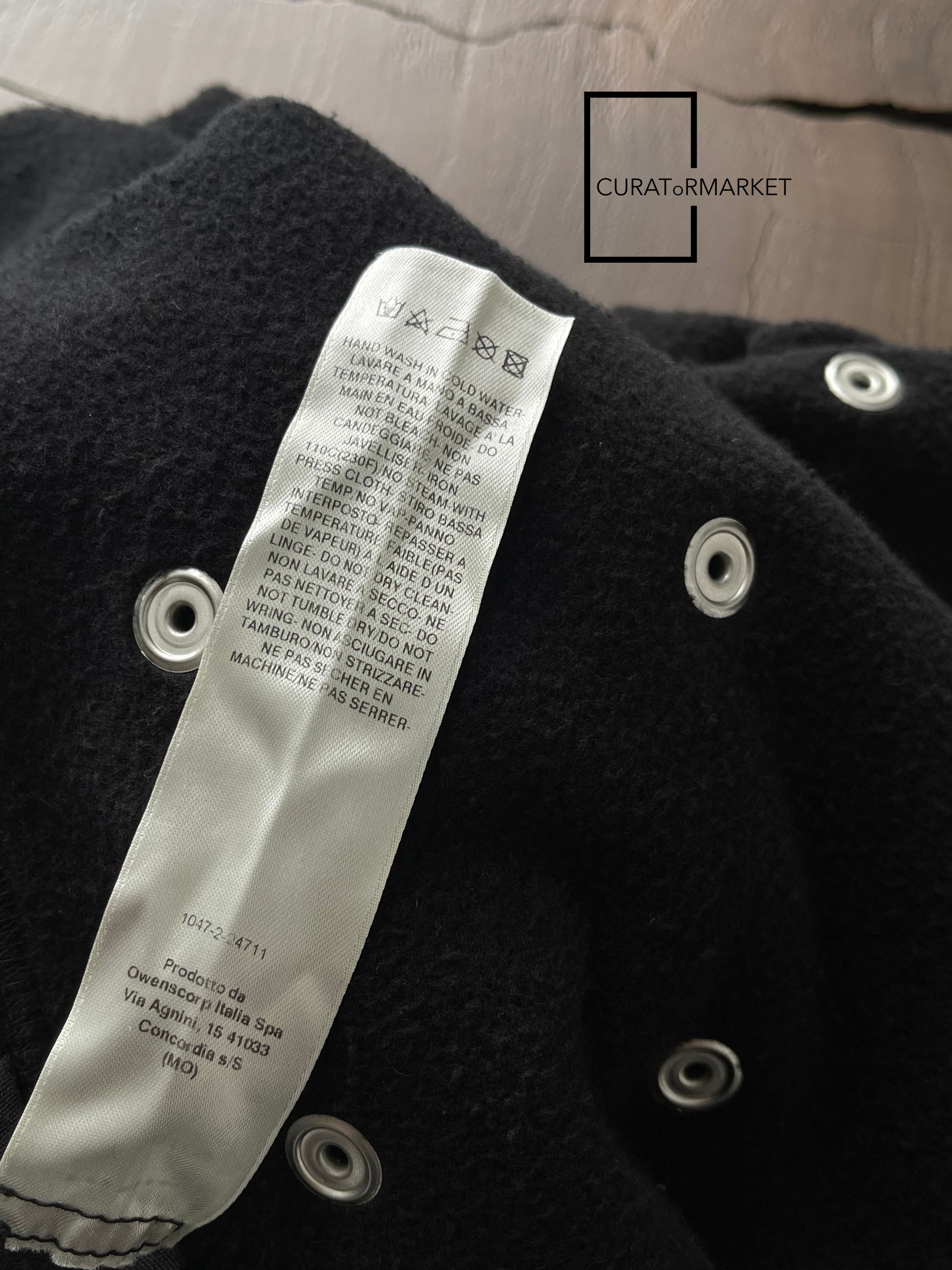 Rick Owens Drkshdw Jumbo Gimp Hoodie Press Stud Button Sealed Zip SS24 Lido Size US S / EU 44-46 / 1 - 19 Thumbnail