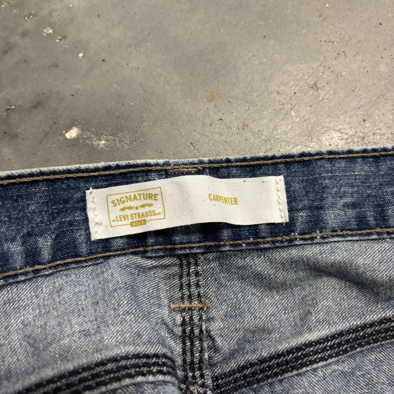 Levi's × Vintage Crazy Vintage Y2K/2000s Baggy Levis Carpenter Skater Style Denim Jeans! Size US 36 / EU 52 - 8 Thumbnail